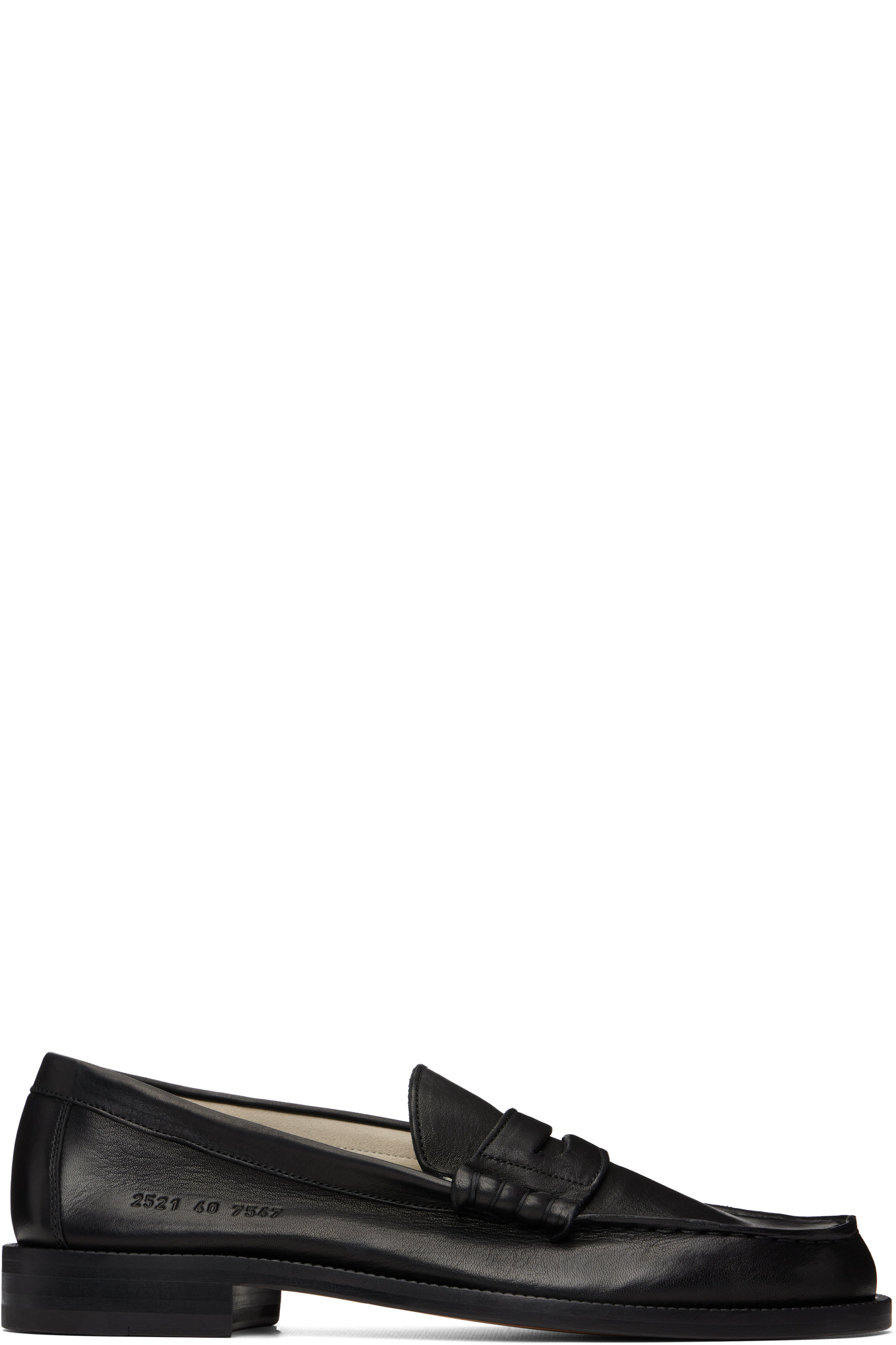 Common Projects - Black Leather Loafers
