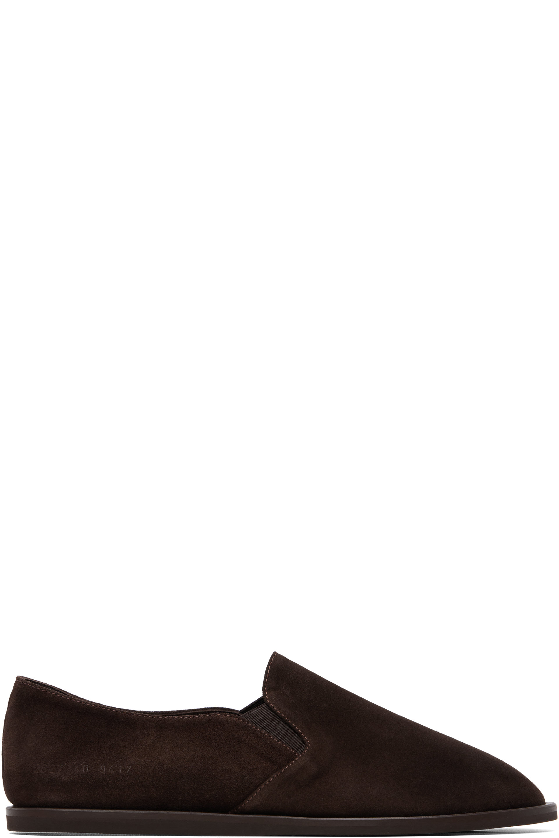 Common Projects - Brown Suede Slippers