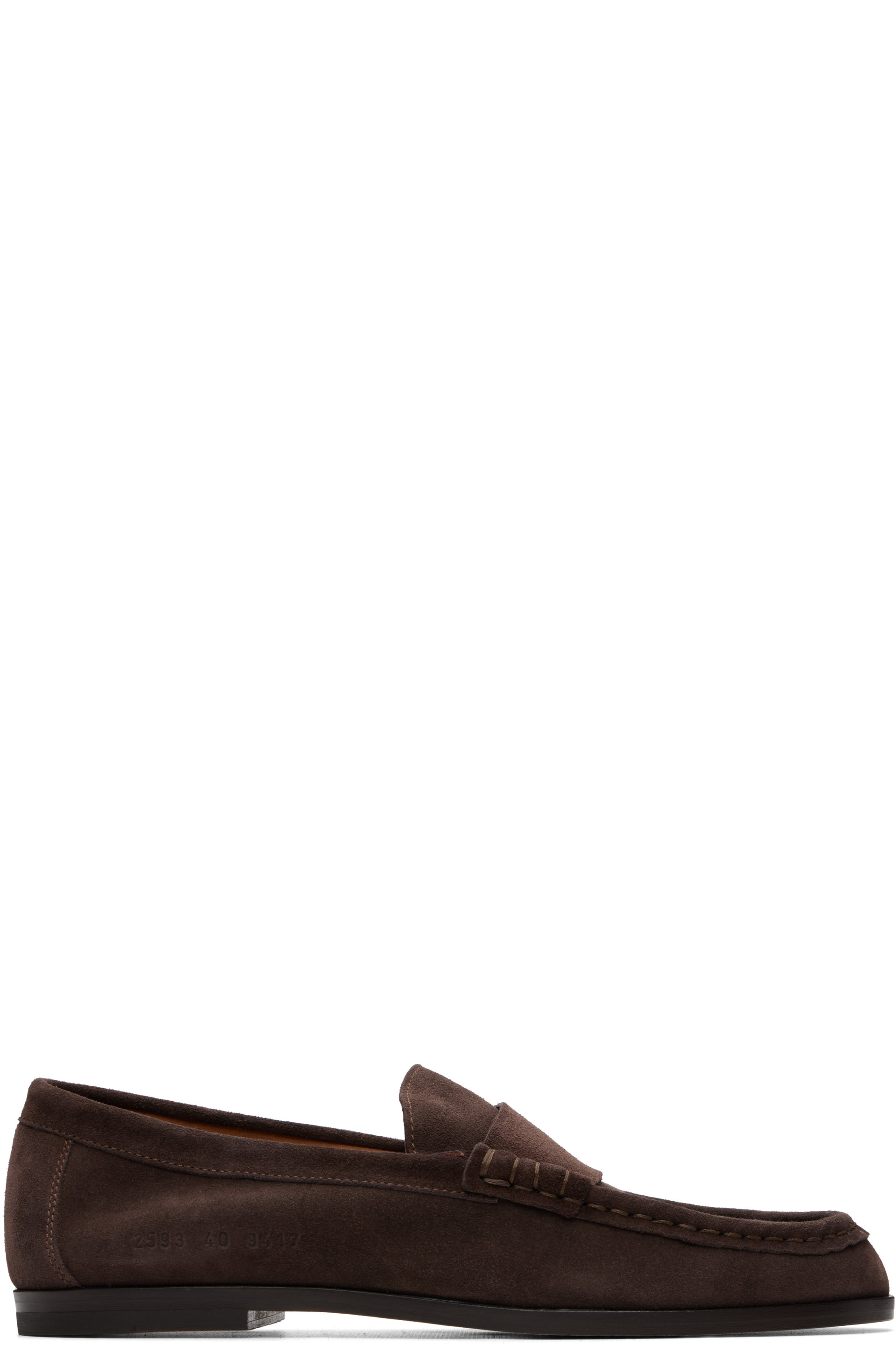 Common Projects - 棕色乐福鞋