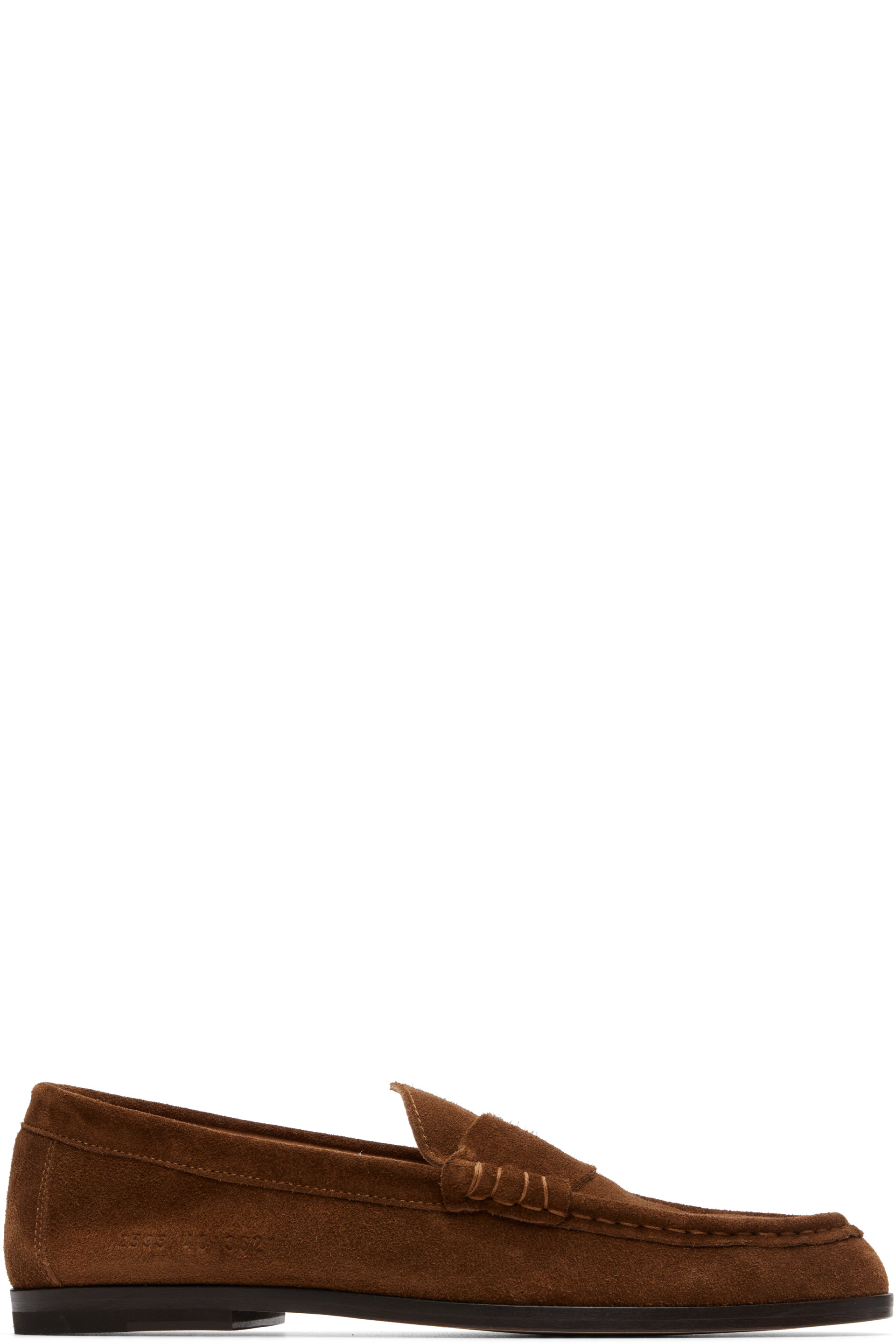 Common Projects - Brown Suede Loafers