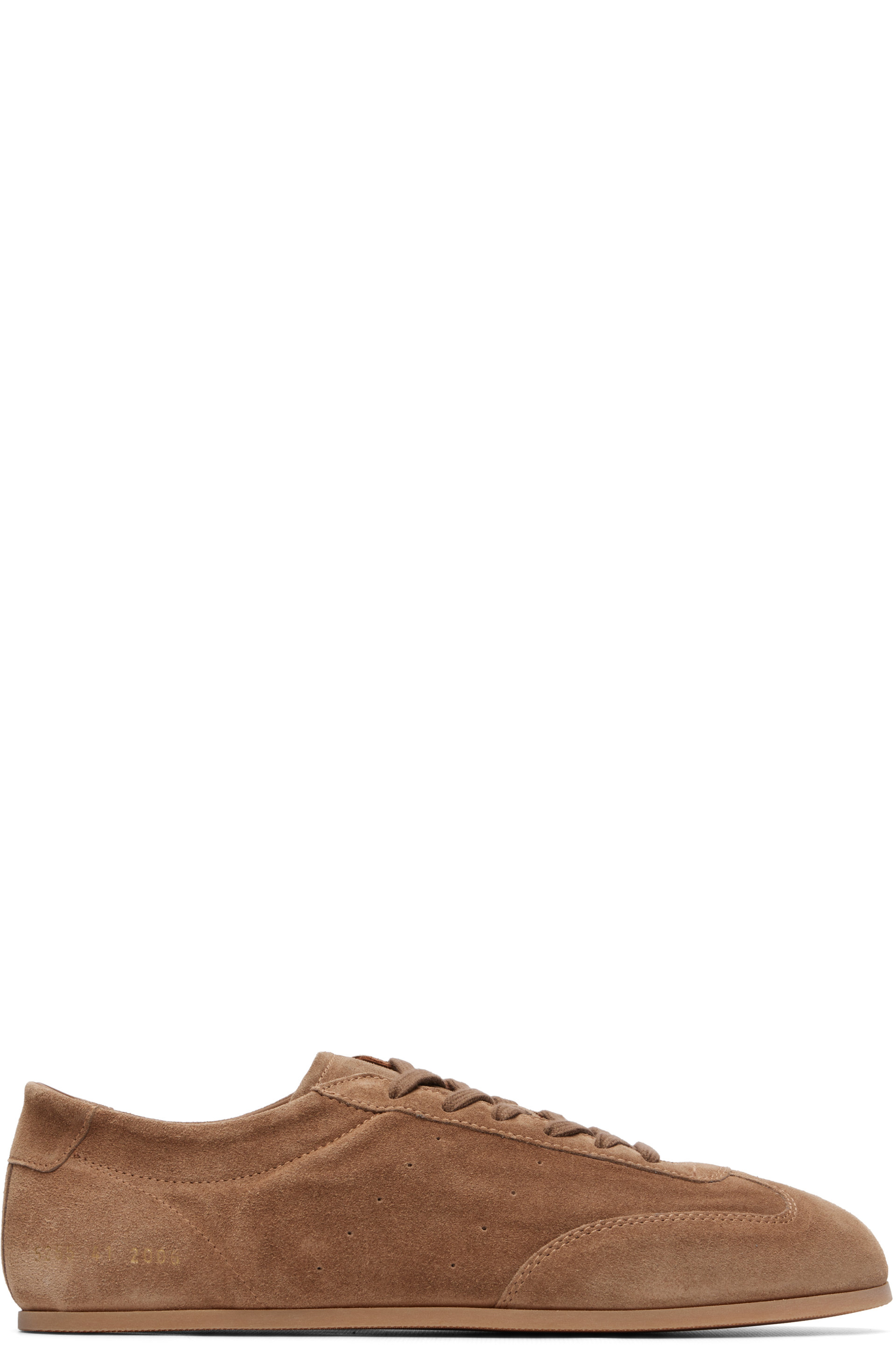 Common Projects - Taupe Suede Winter Driving Sneakers