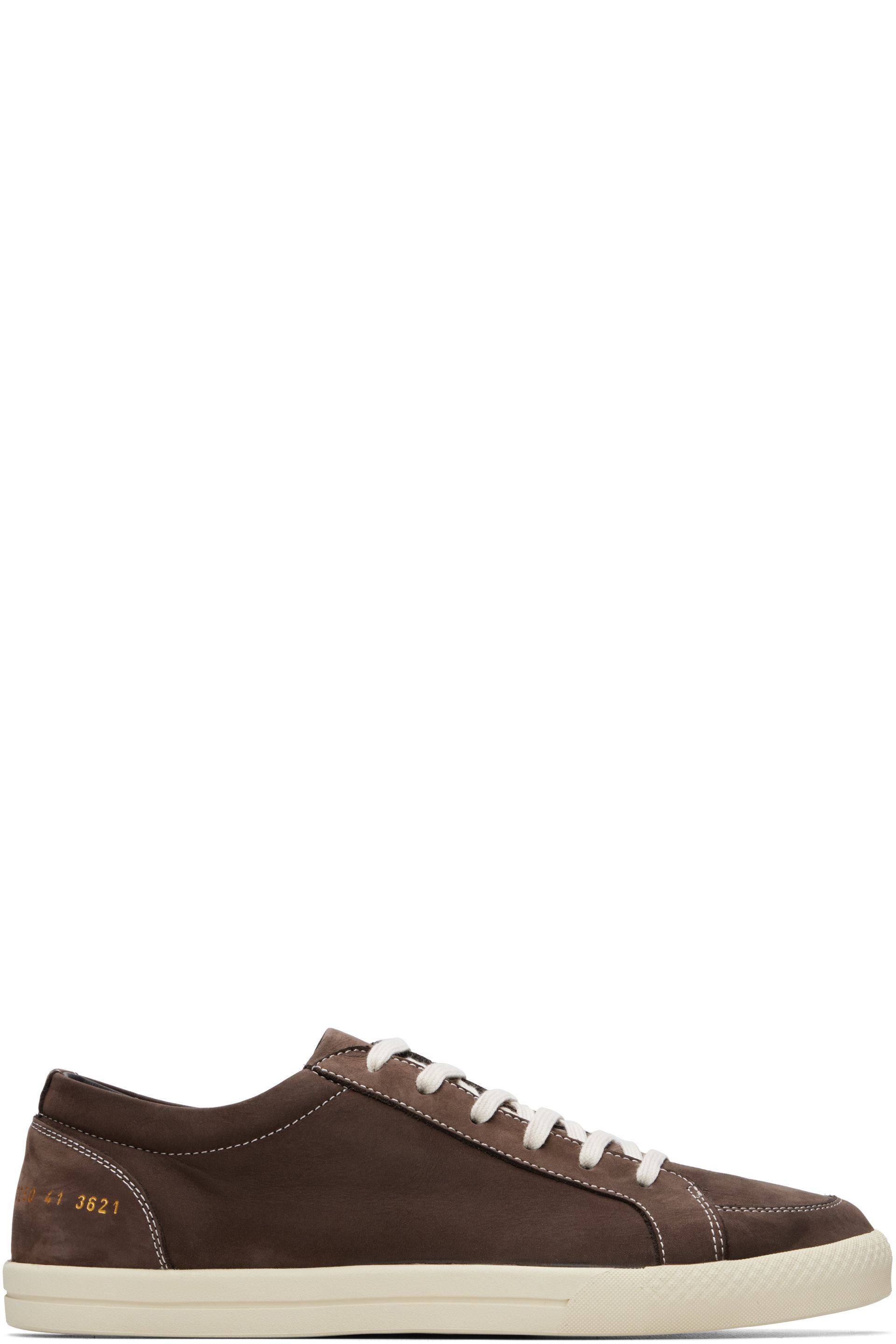 Common Projects - Baskets de planchiste Premium brunes