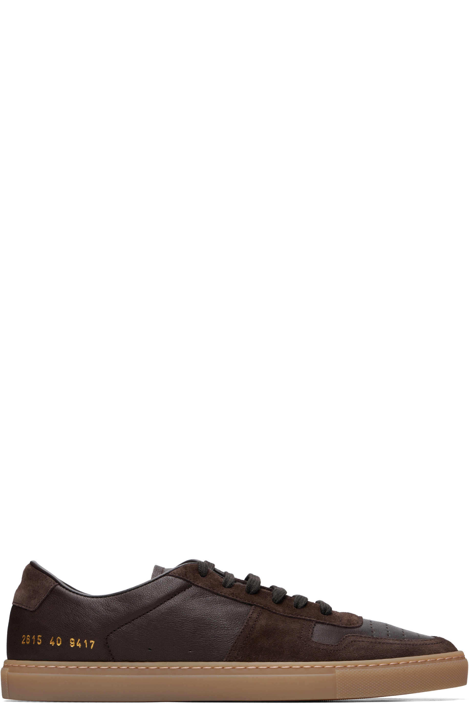 Common Projects - Brown BBALL Duo Sneakers