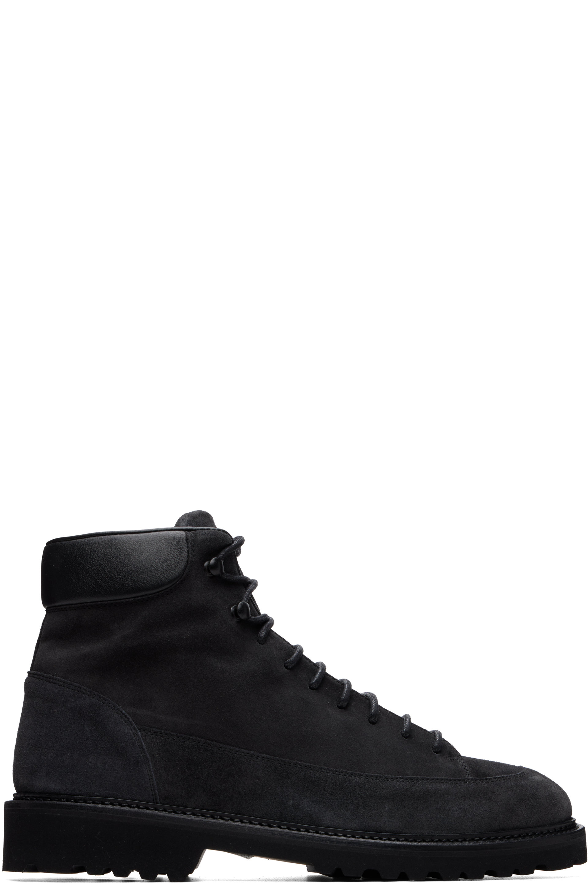 Common Projects - 黑色 Suede Hiker 踝靴