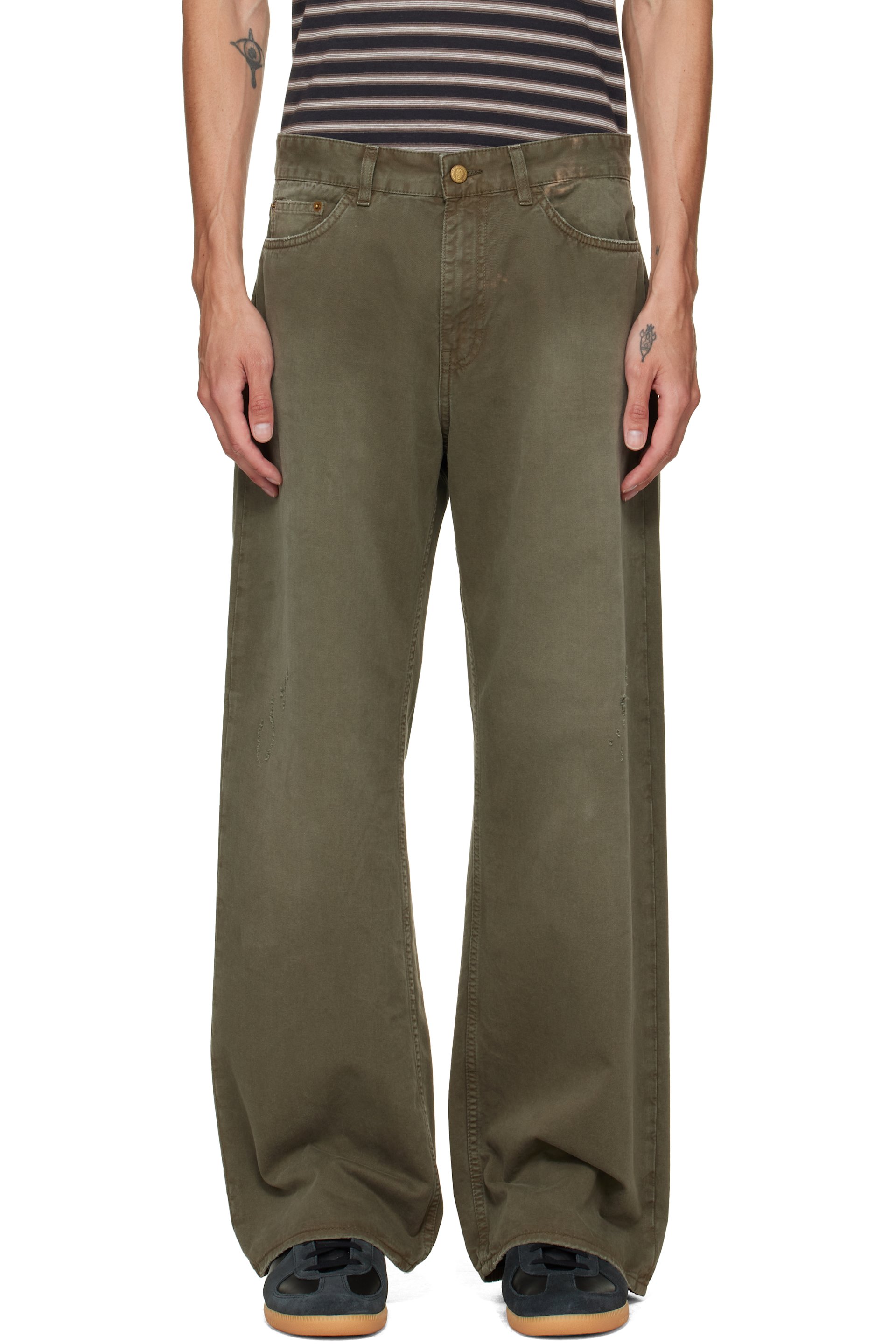 Stockholm (Surfboard) Club - Khaki Chino Trousers