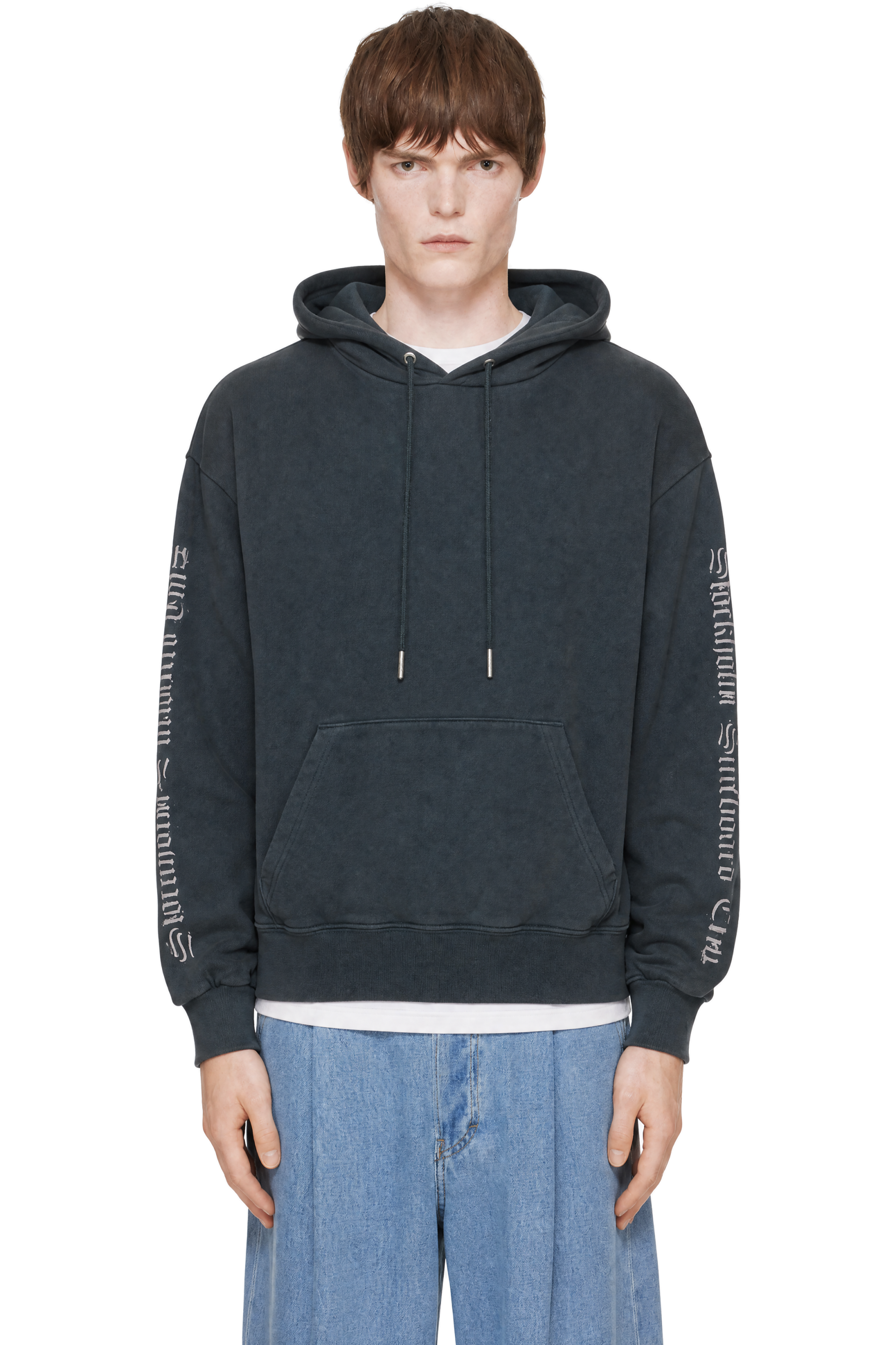 Stockholm (Surfboard) Club - Black Printed Hoodie