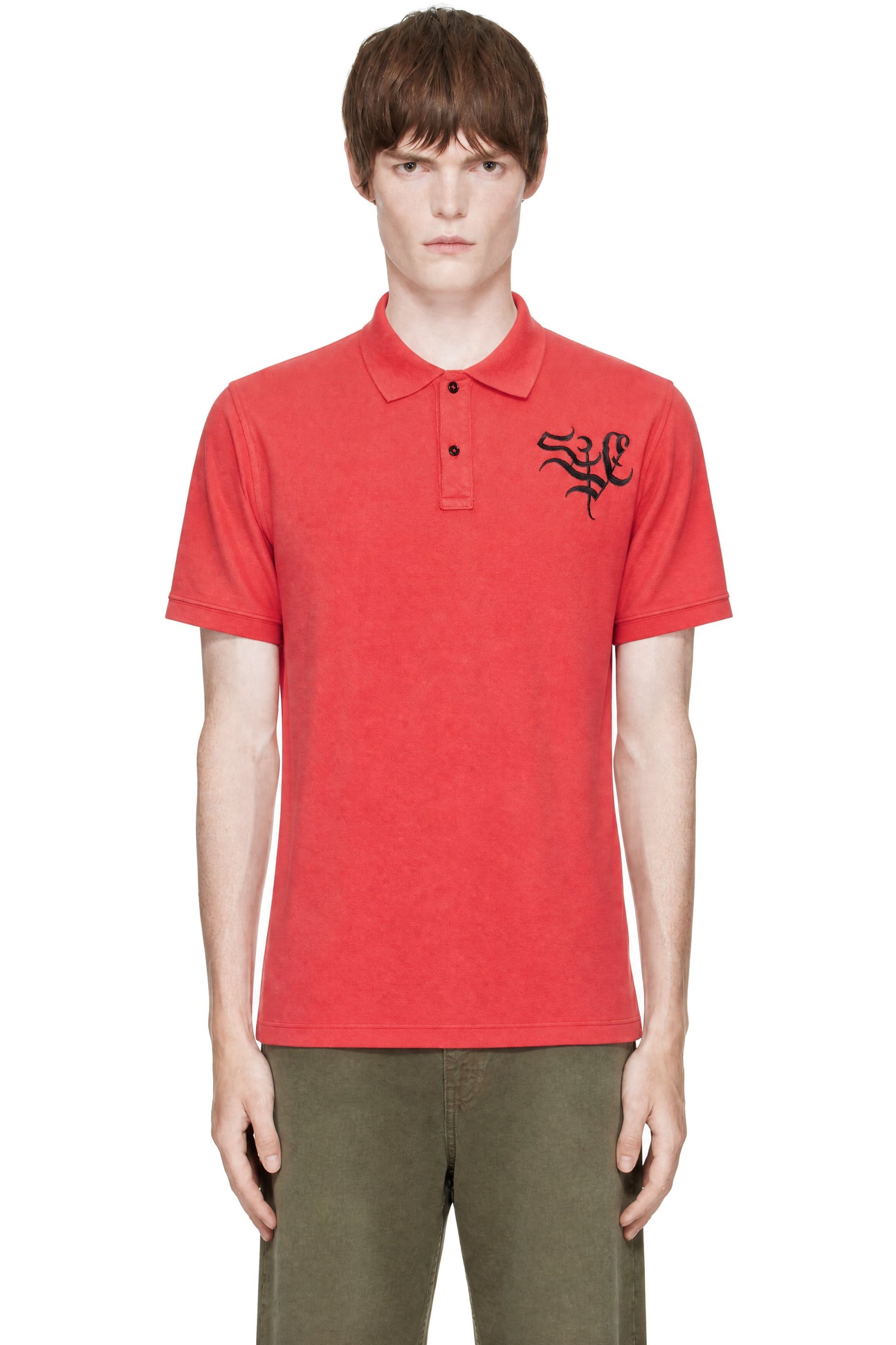 Stockholm (Surfboard) Club - Red Garments Dyed Polo