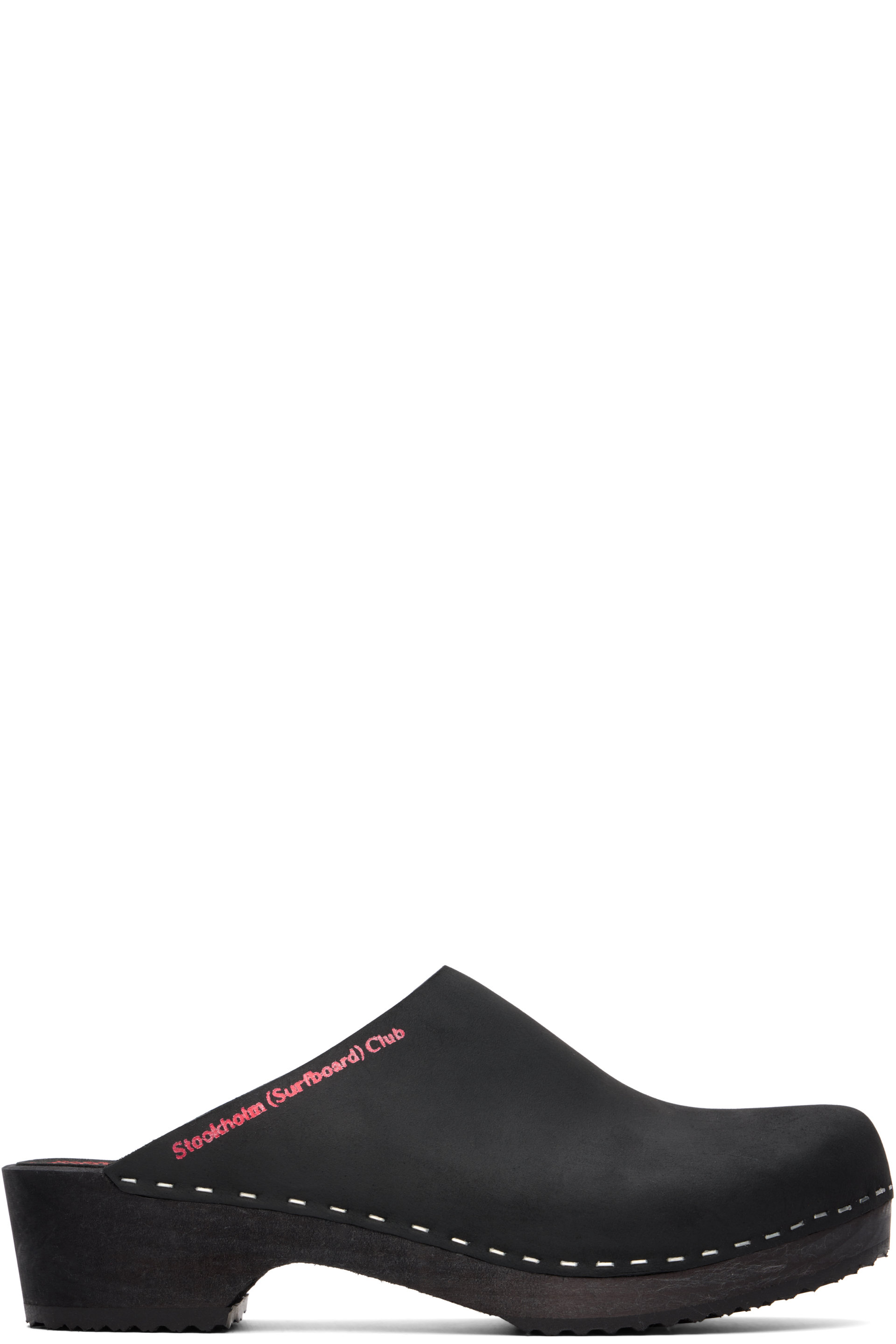 Stockholm (Surfboard) Club - Black Clogg Loafers