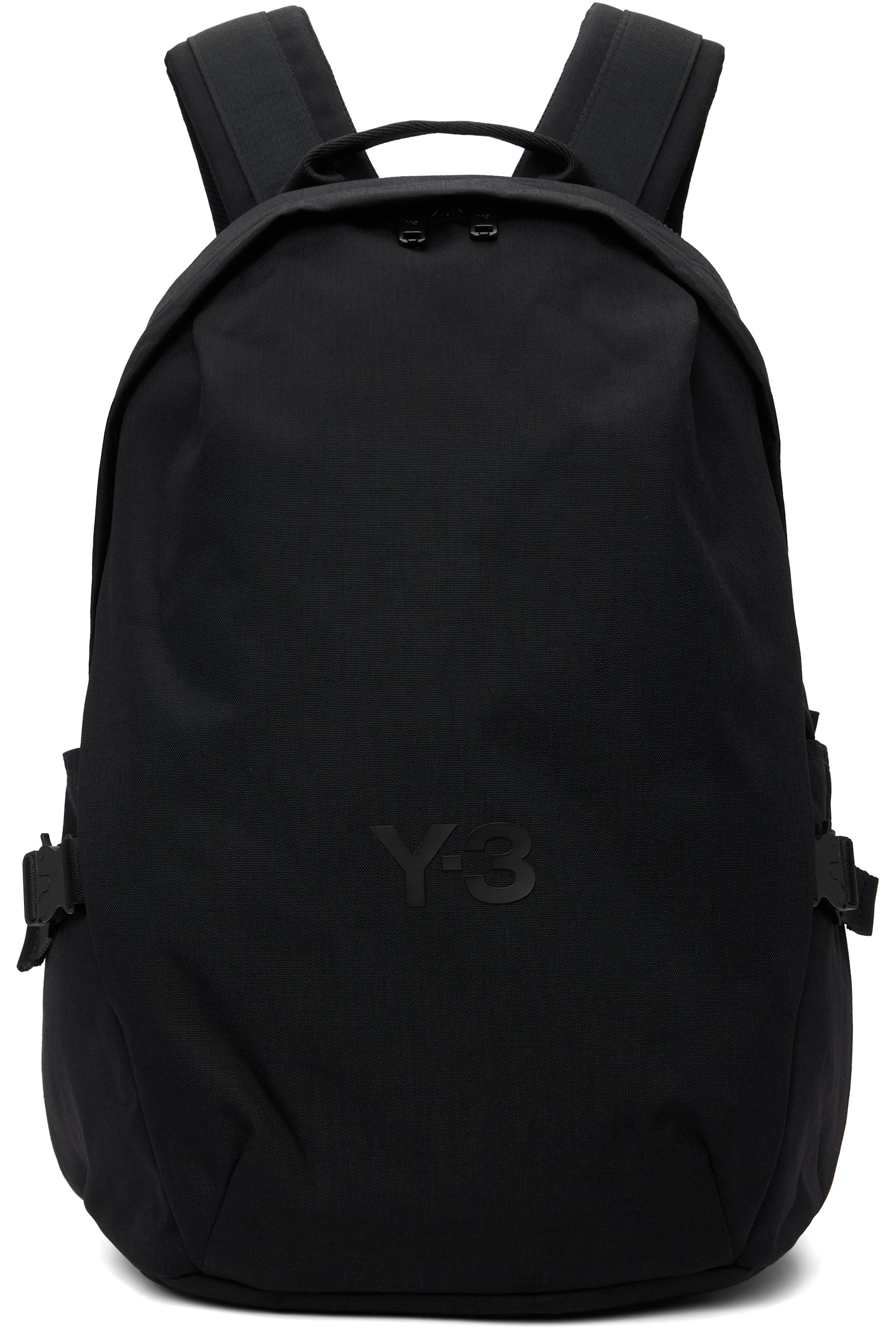 Y-3 - Black Bonded-Logo Backpack
