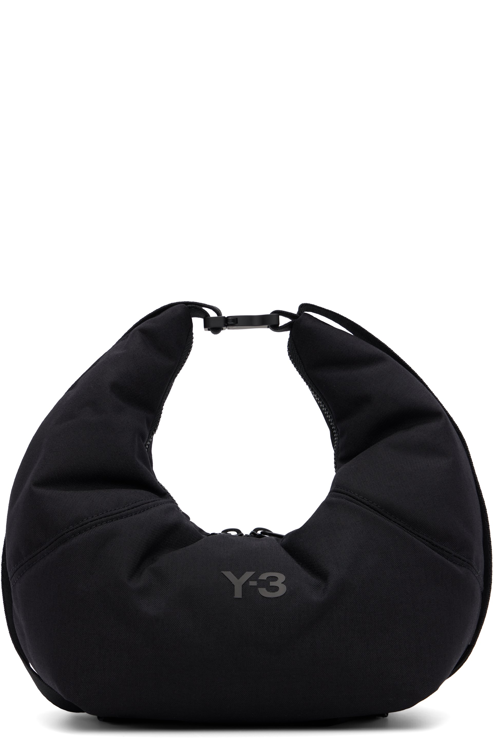 Y-3 - Black Crescent Bag