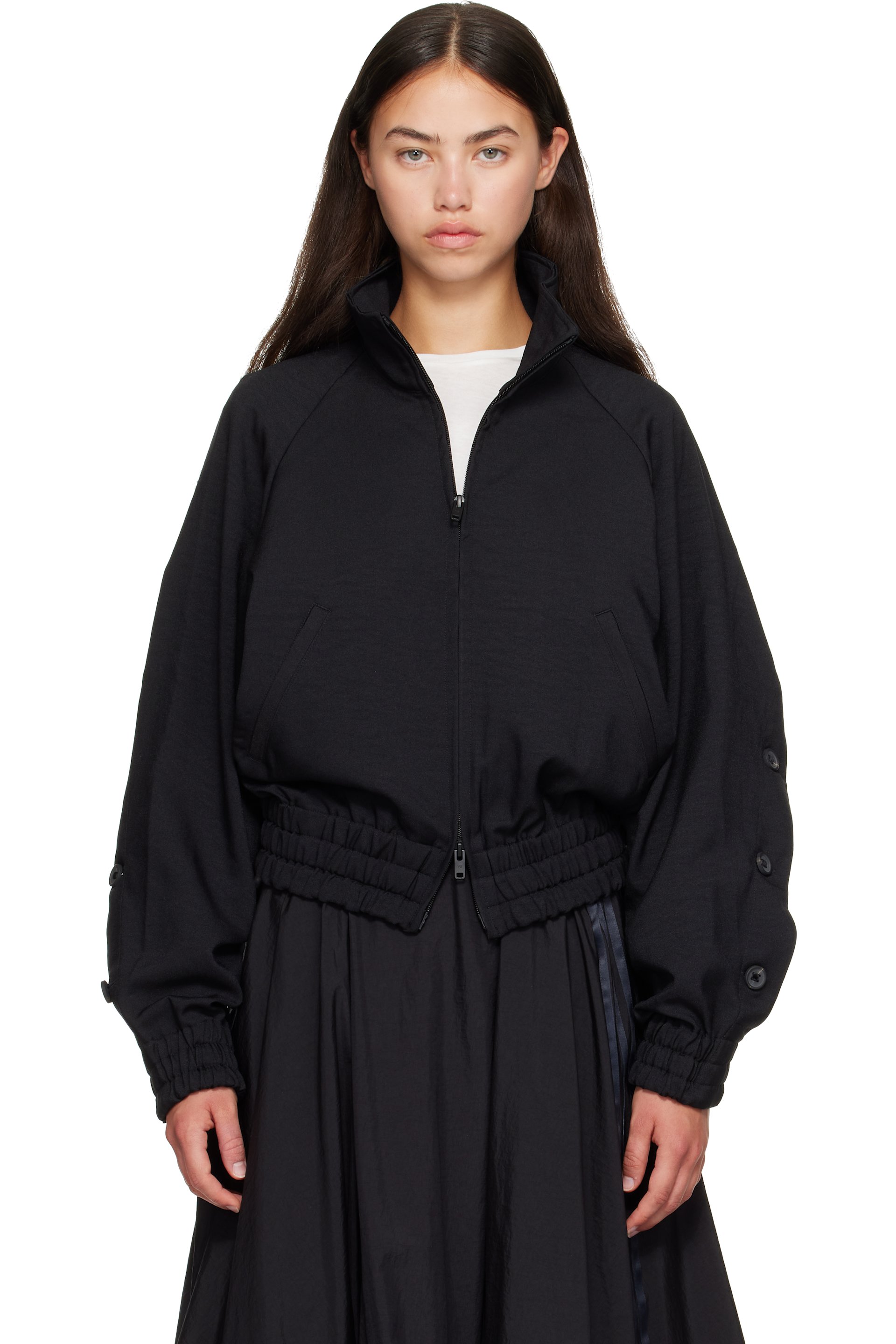 Y-3 - Black Sport Uniform Adaptive Track Jacket