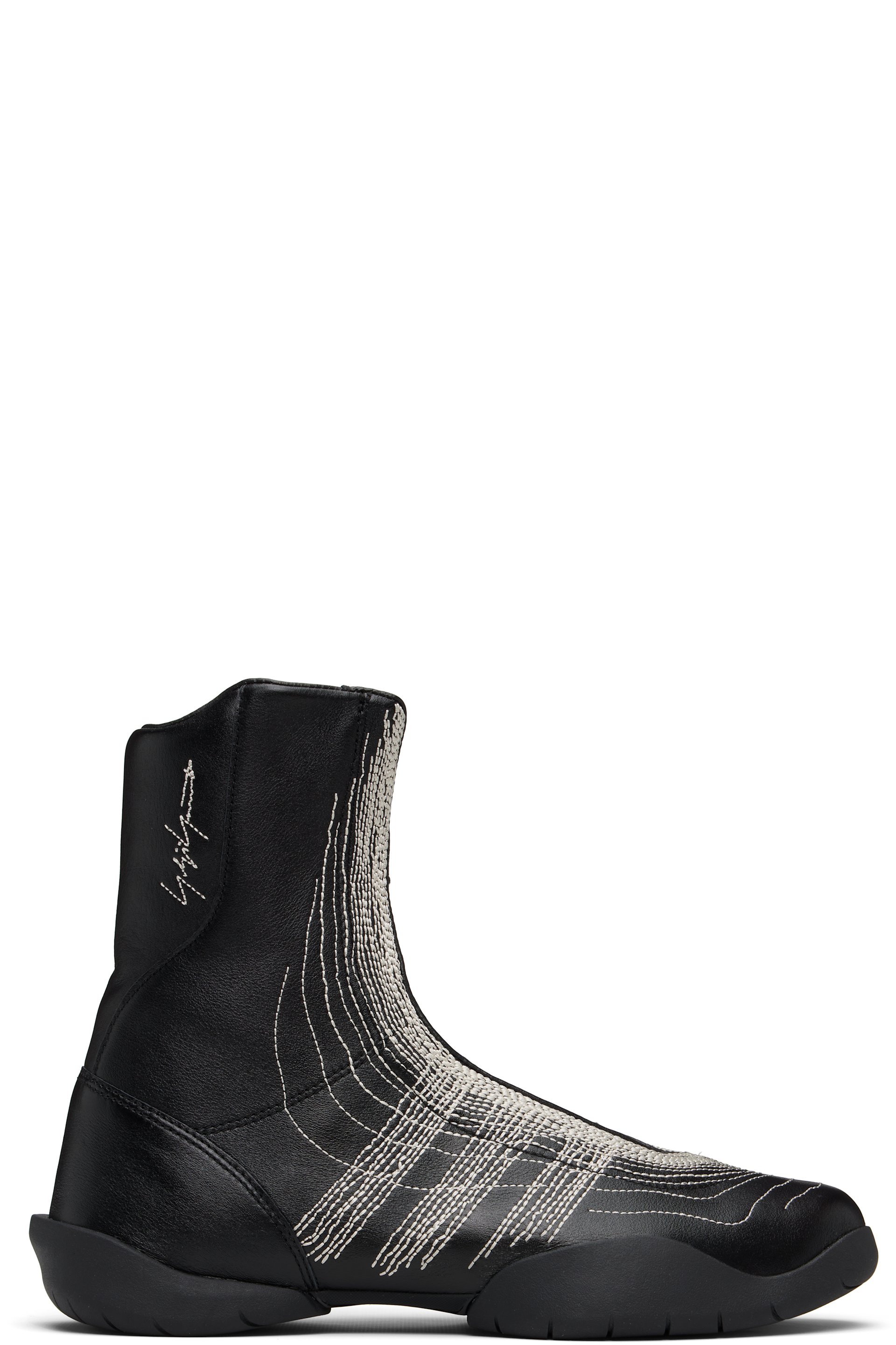 Y-3 - Black Regu Hi Sneakers