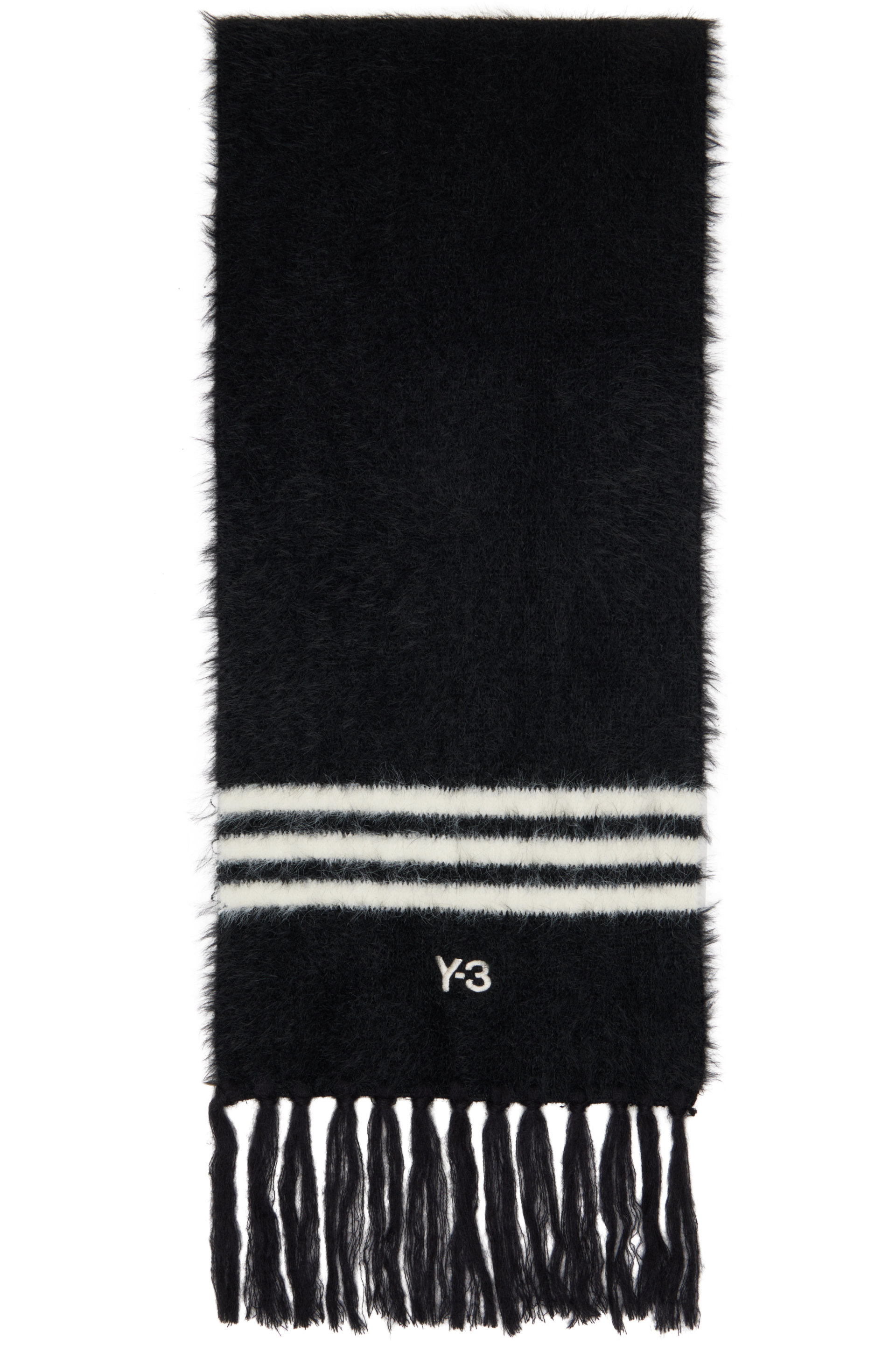 Y-3 - Black Stripes Scarf