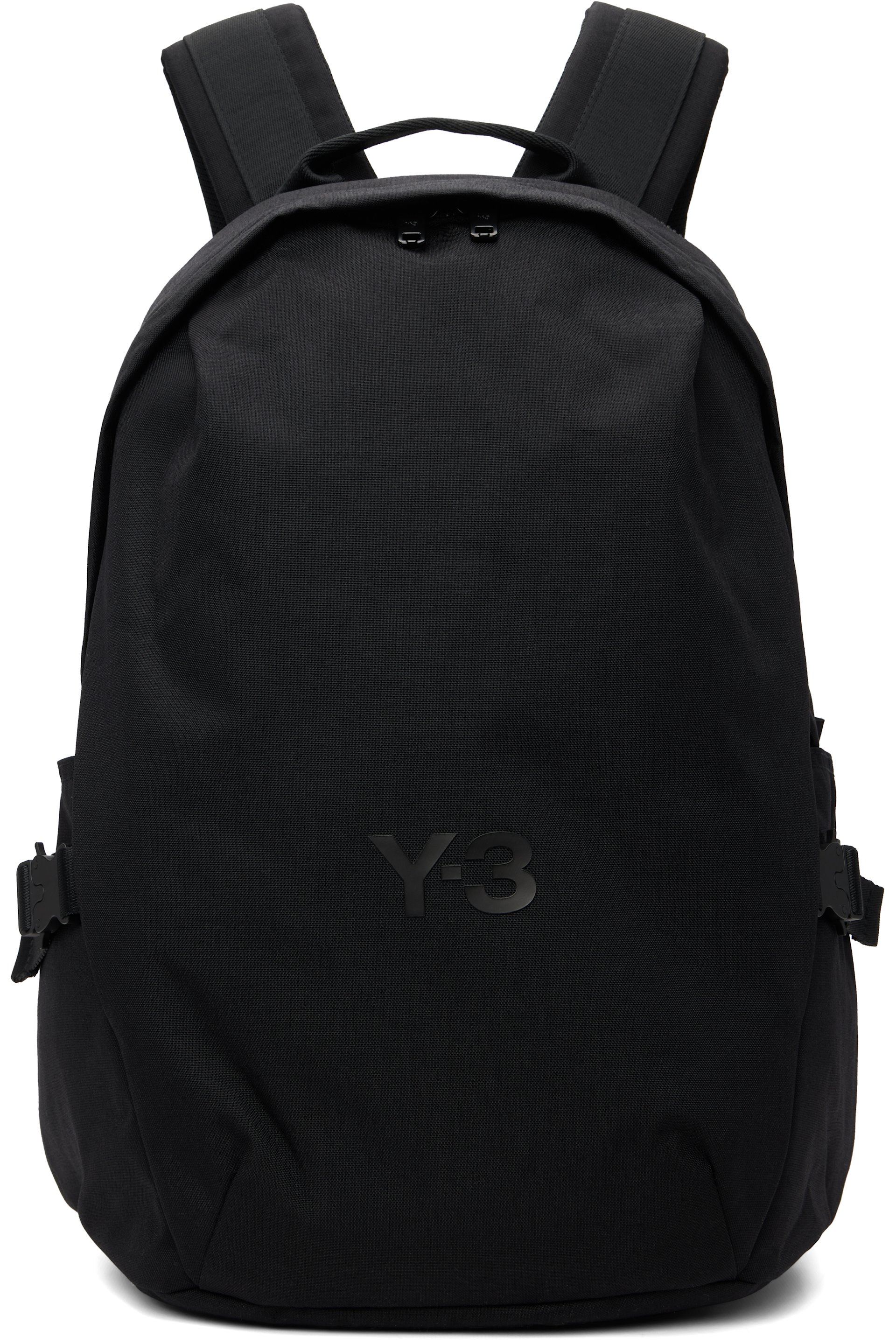 Y-3 - Black Bonded-Logo Backpack