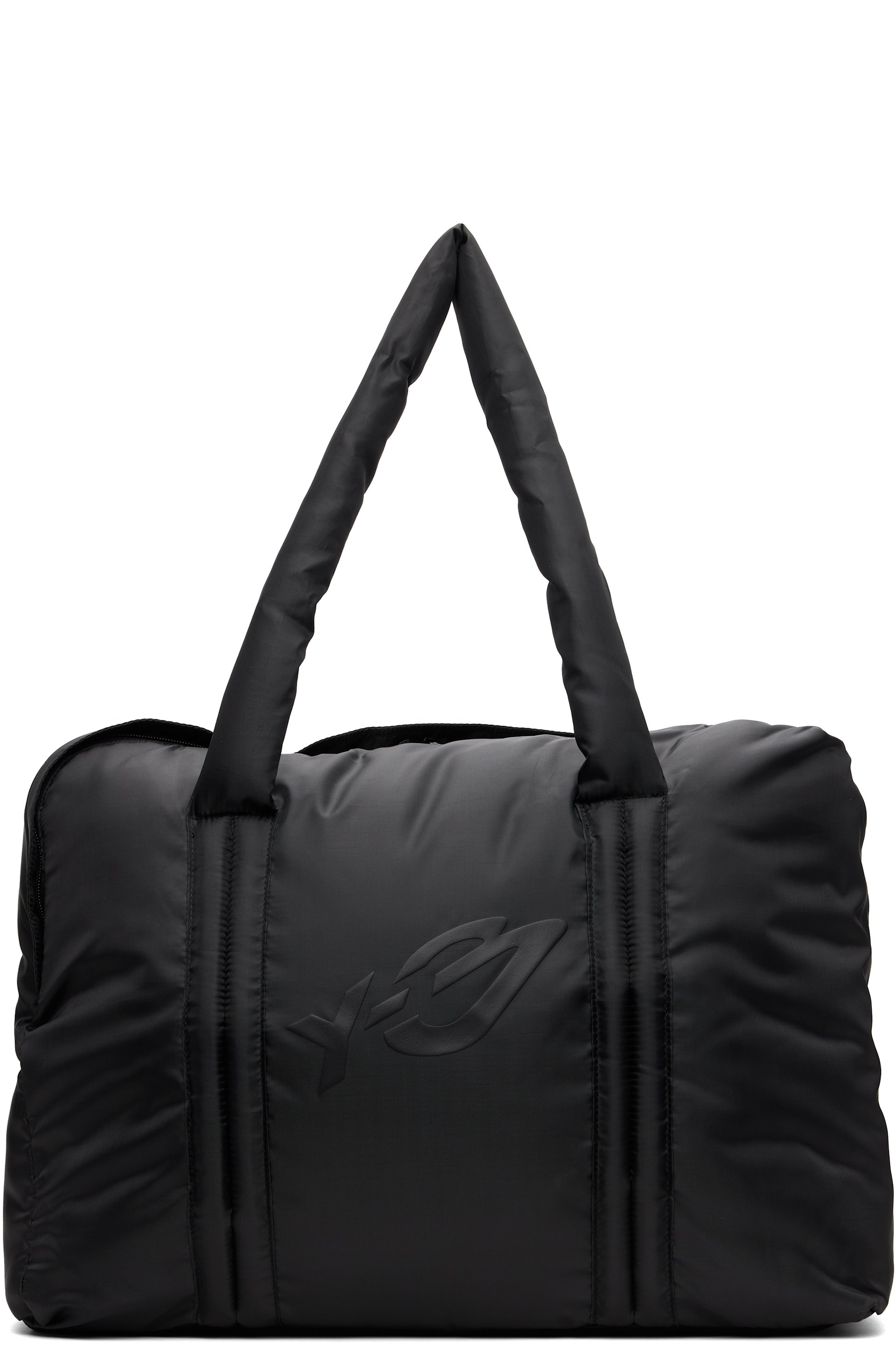 Y-3 - Black Padded Weekender Duffle Bag