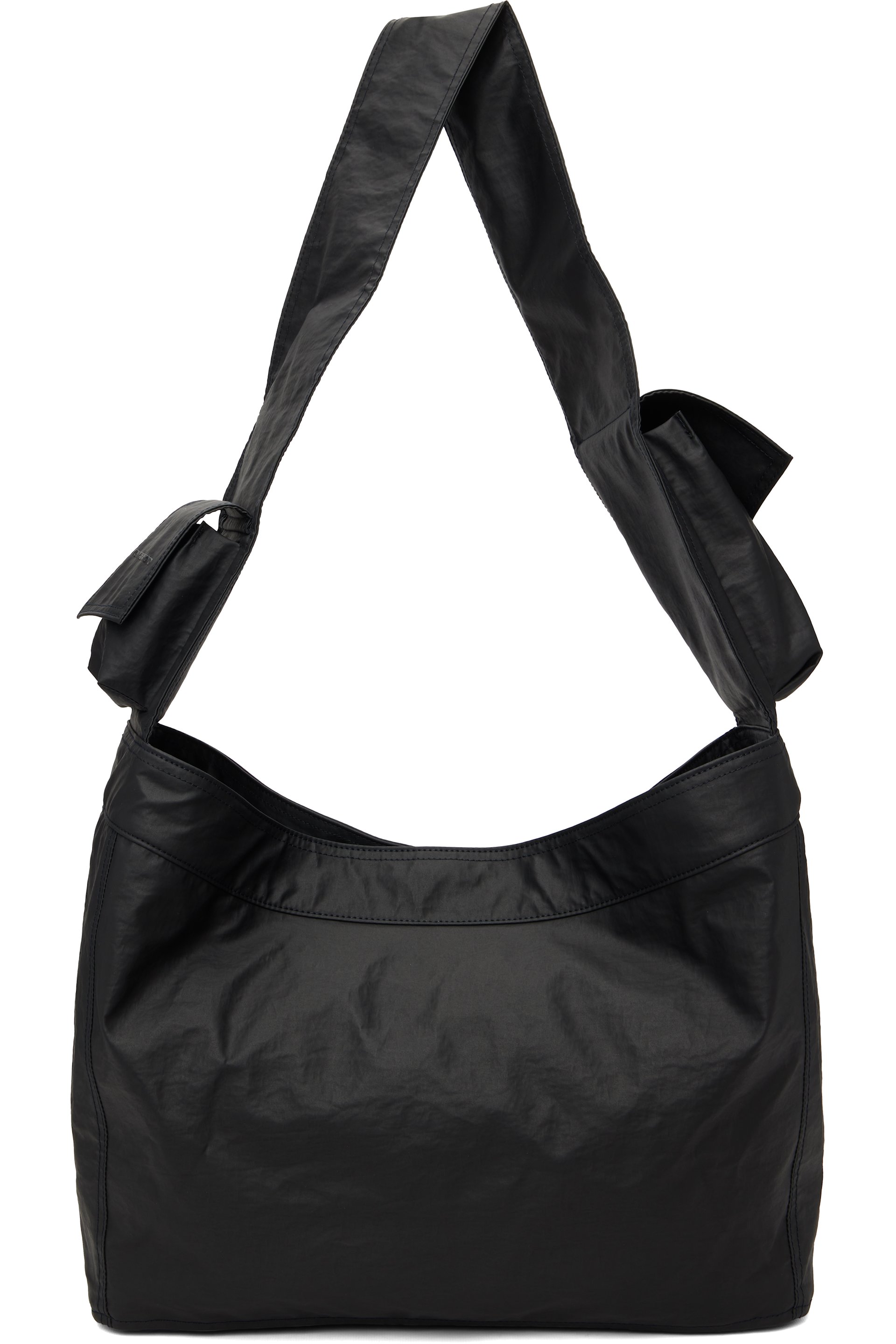Y-3 - Black Newspaper L Bag