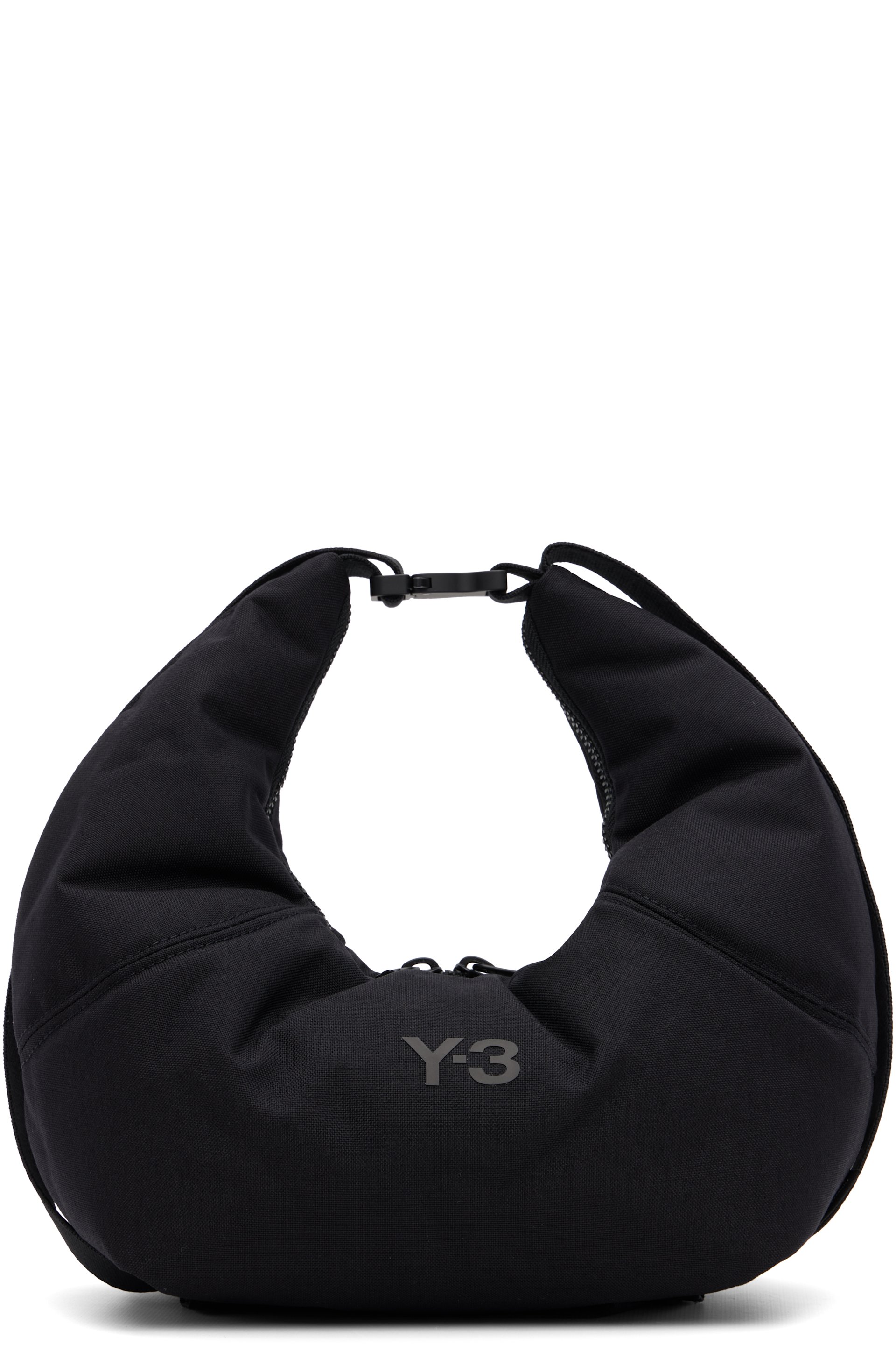 Y-3 - Black Crescent Bag