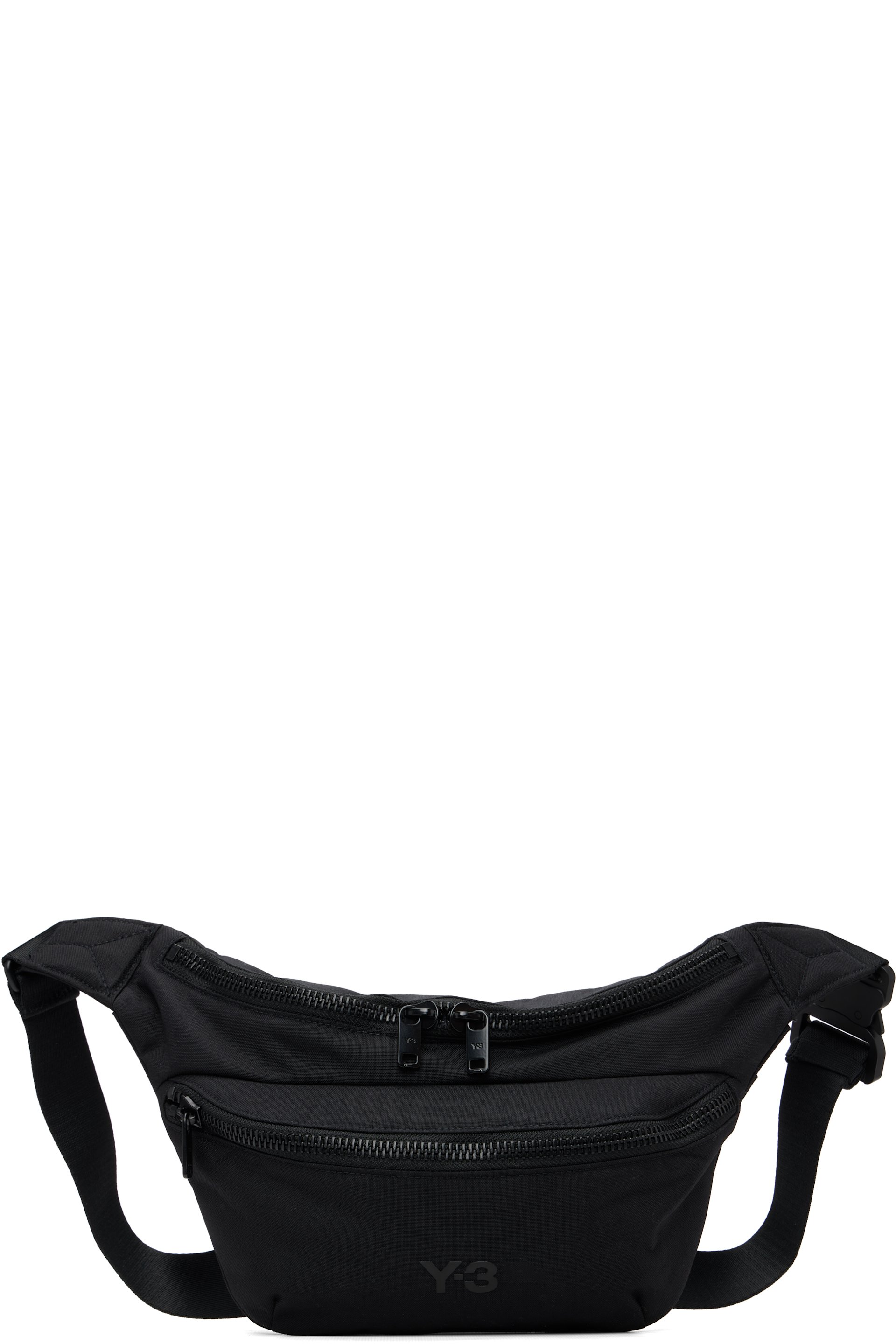 Y-3 - Black Staple Fanny Pack