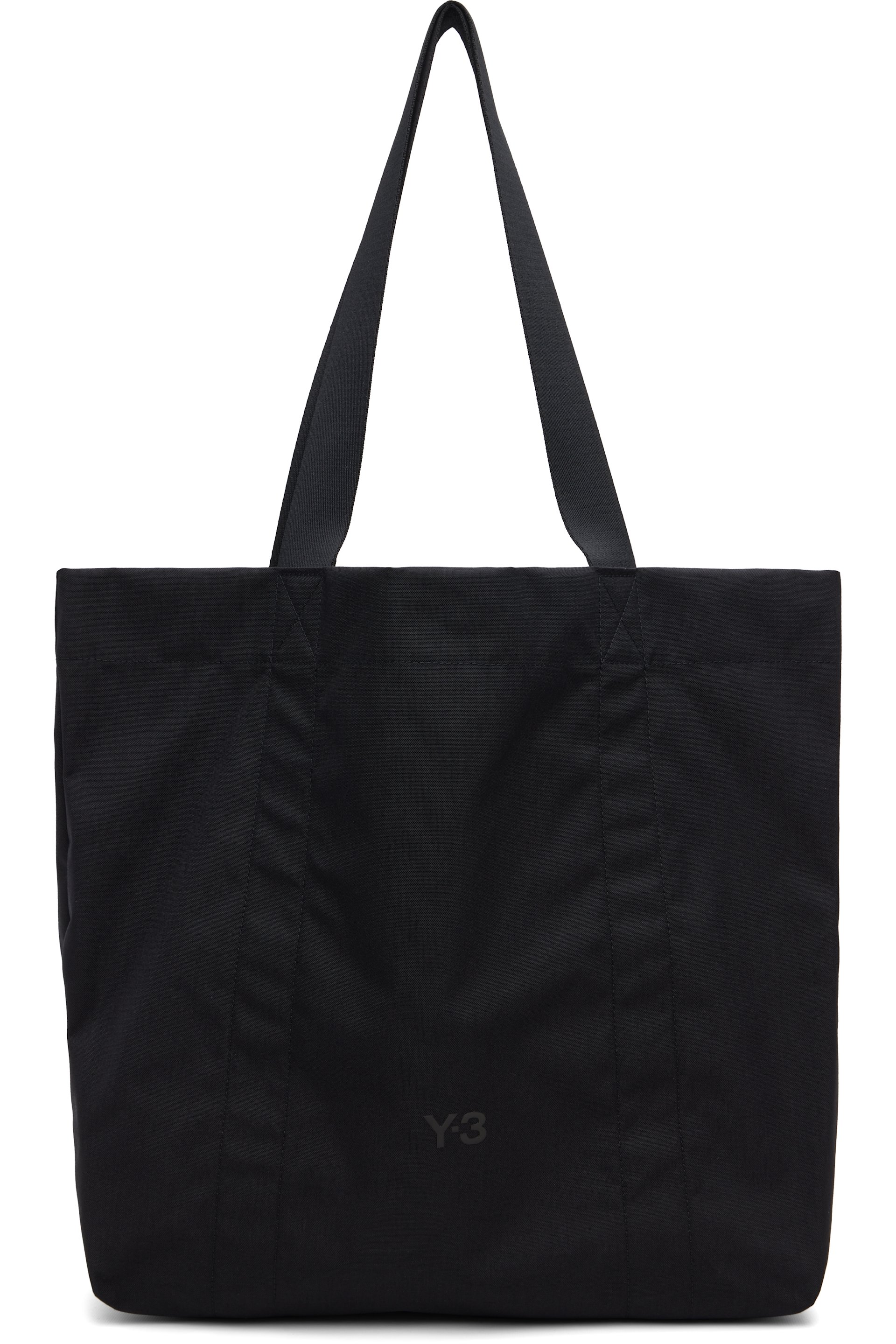 Y-3 - Black Bonded-Logo Tote