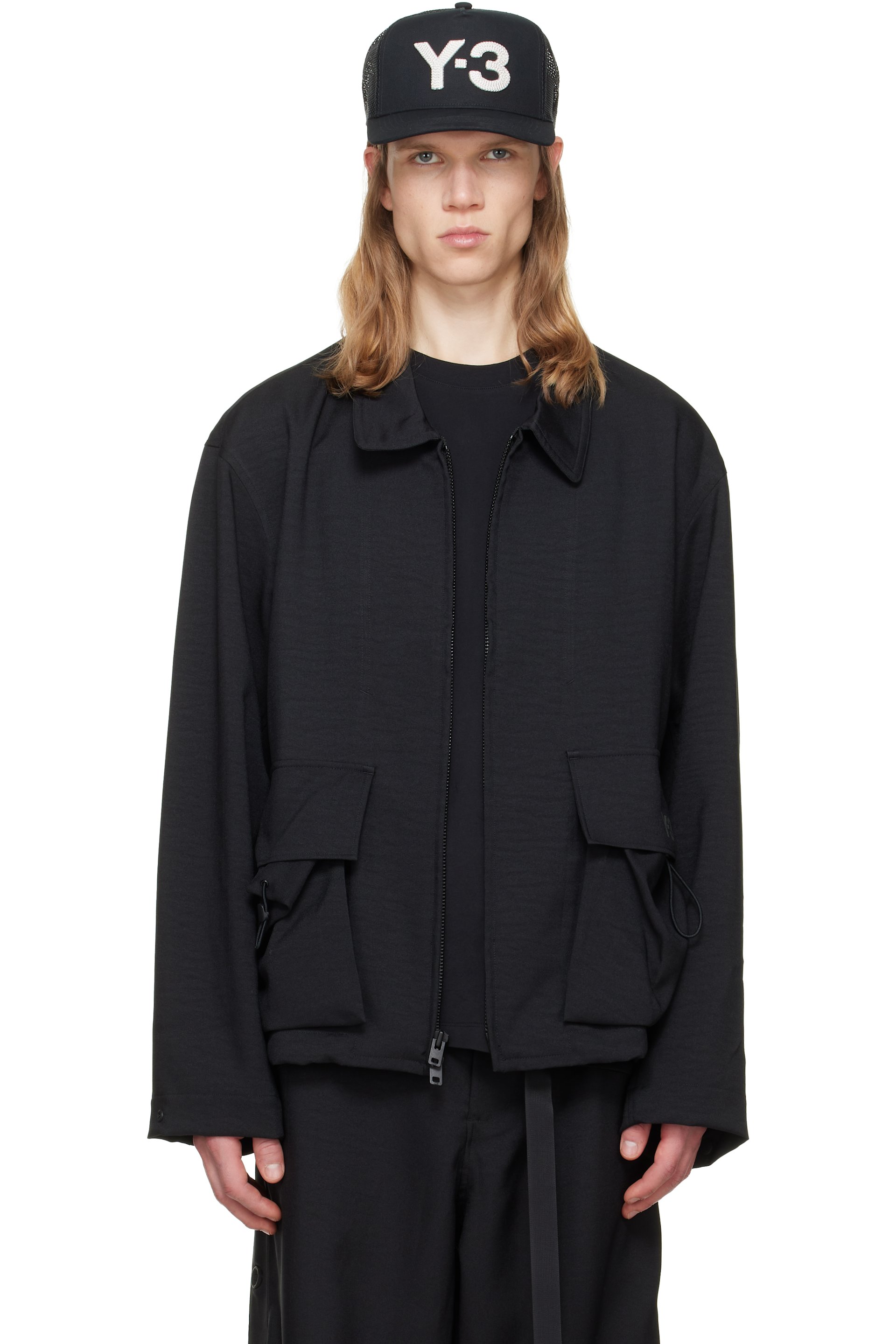 Y-3 - Black Sport Uniform Blouson Jacket