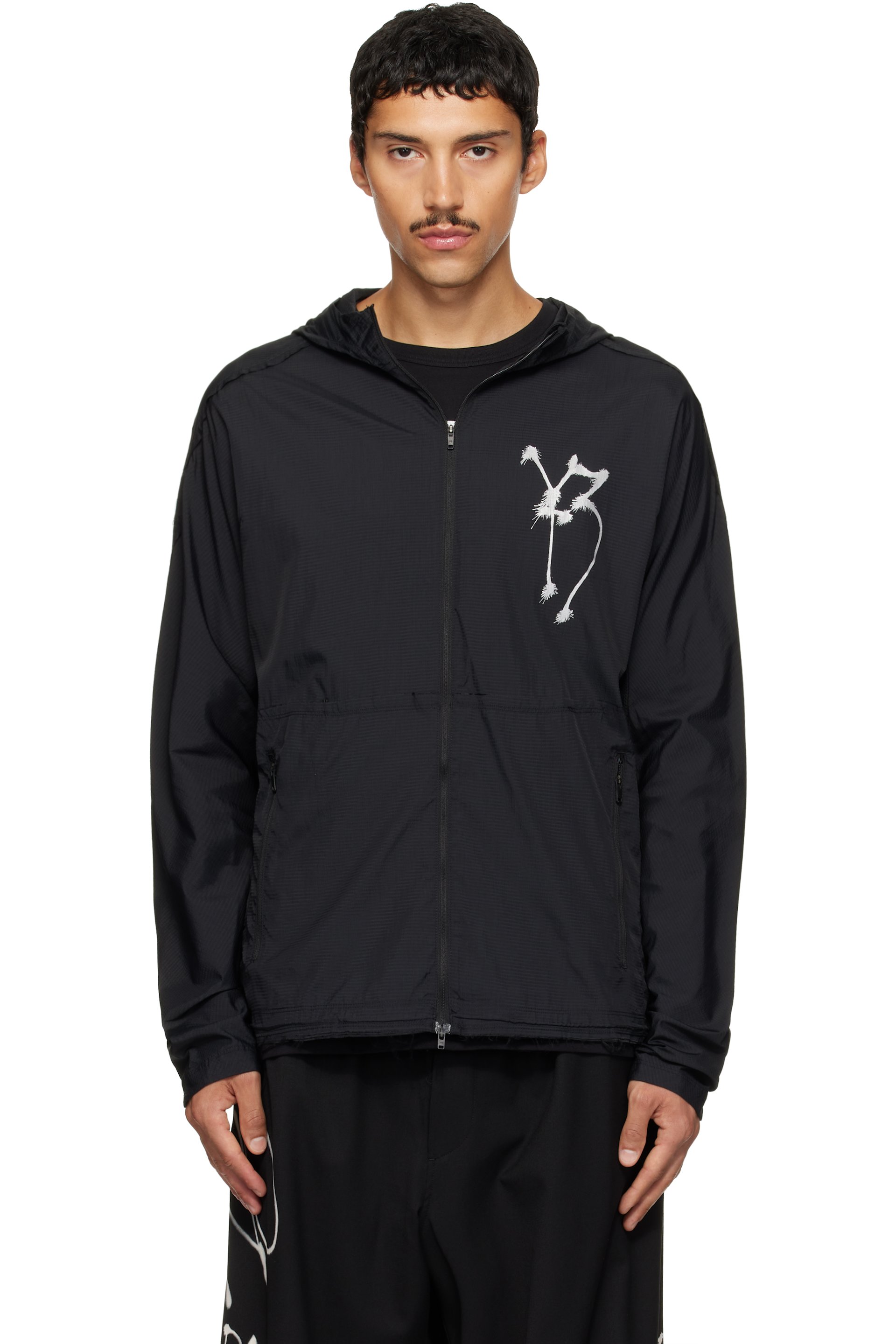 Y-3 - Black Chito Edition Graphic Running Track Jacket