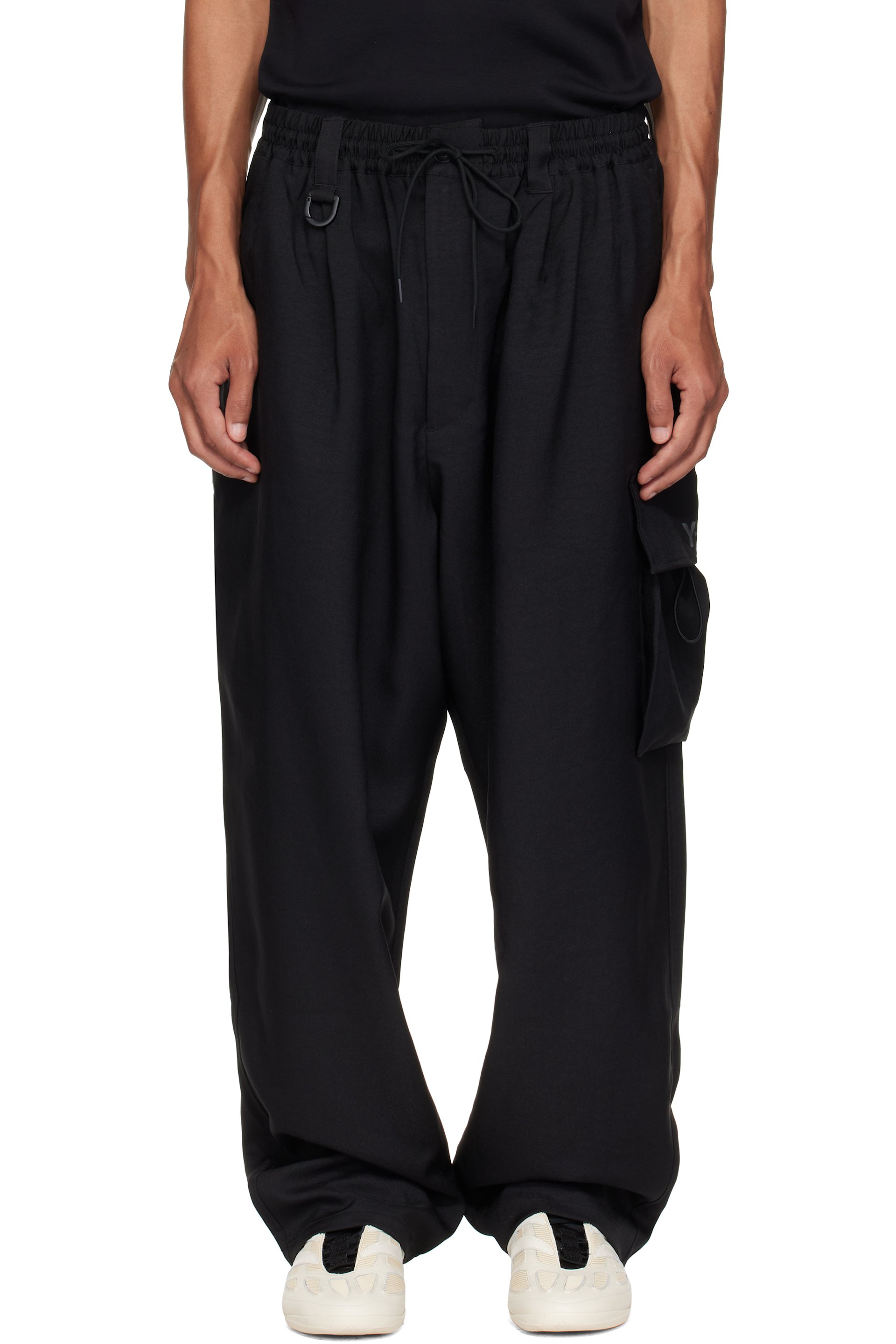 Y-3 - Black Sport Uniform Cargo Pants