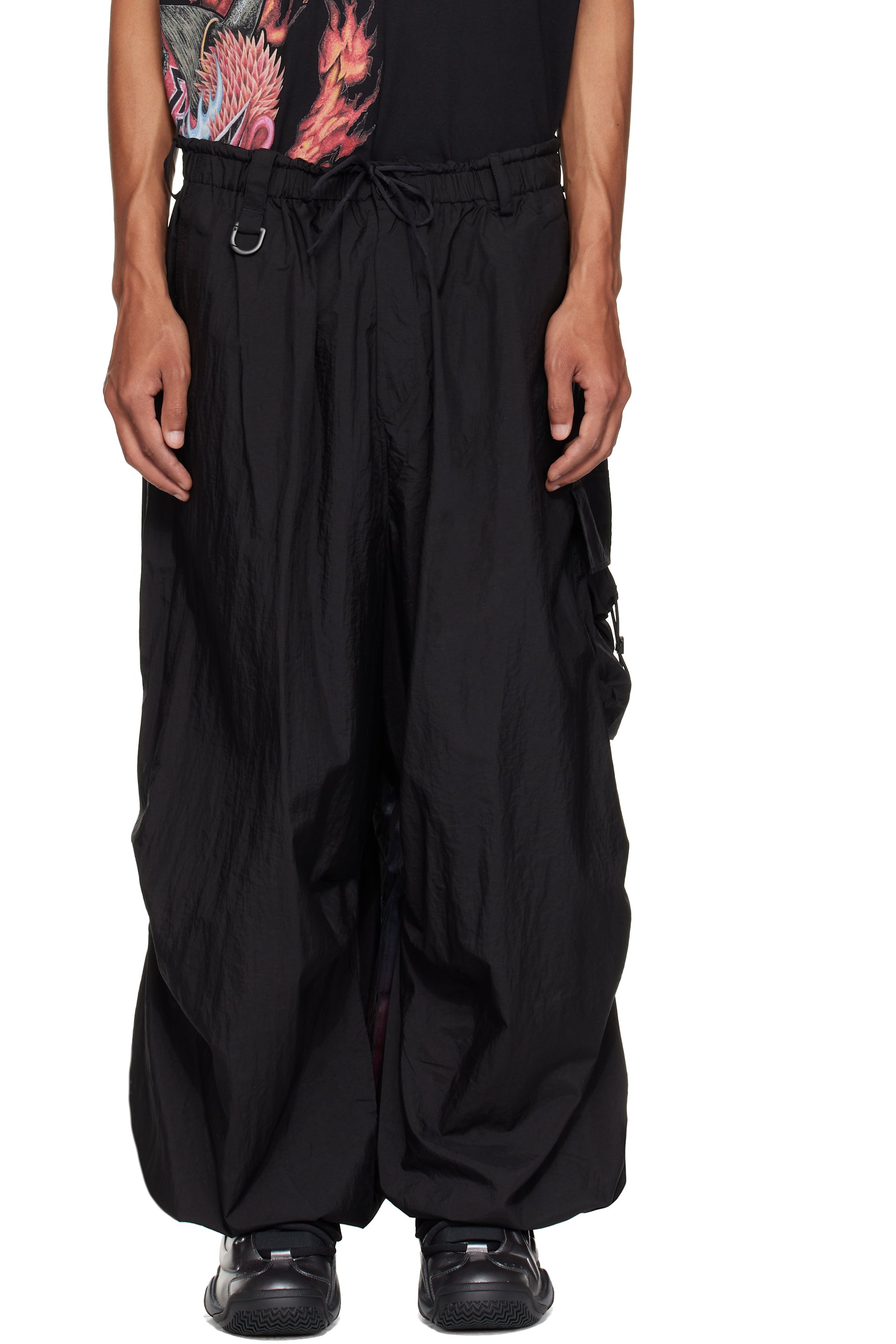 Y-3 - Black Gradient 3S Cargo Pants