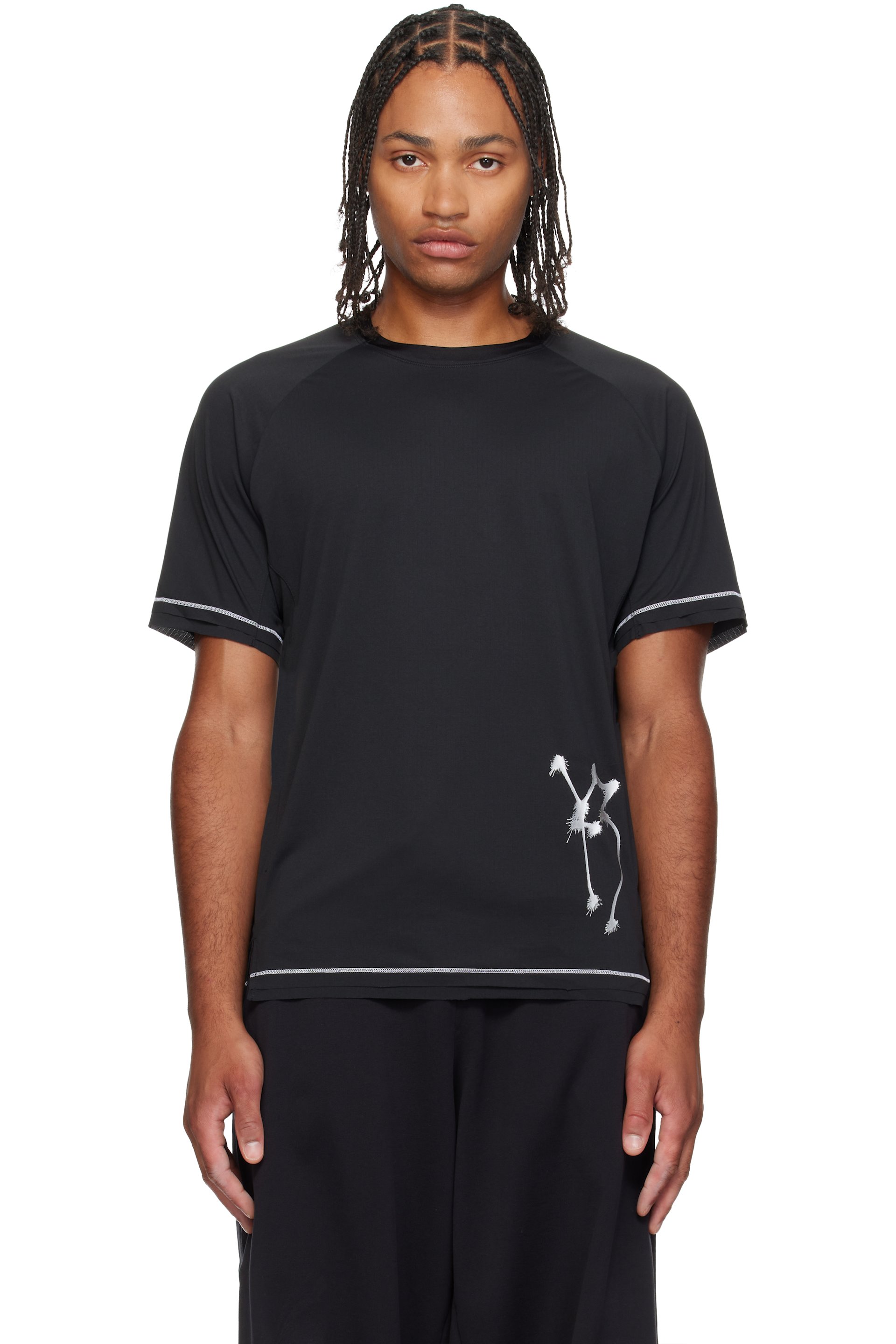 Y-3 - Black Chito Edition Running Short Sleeve T-shirt