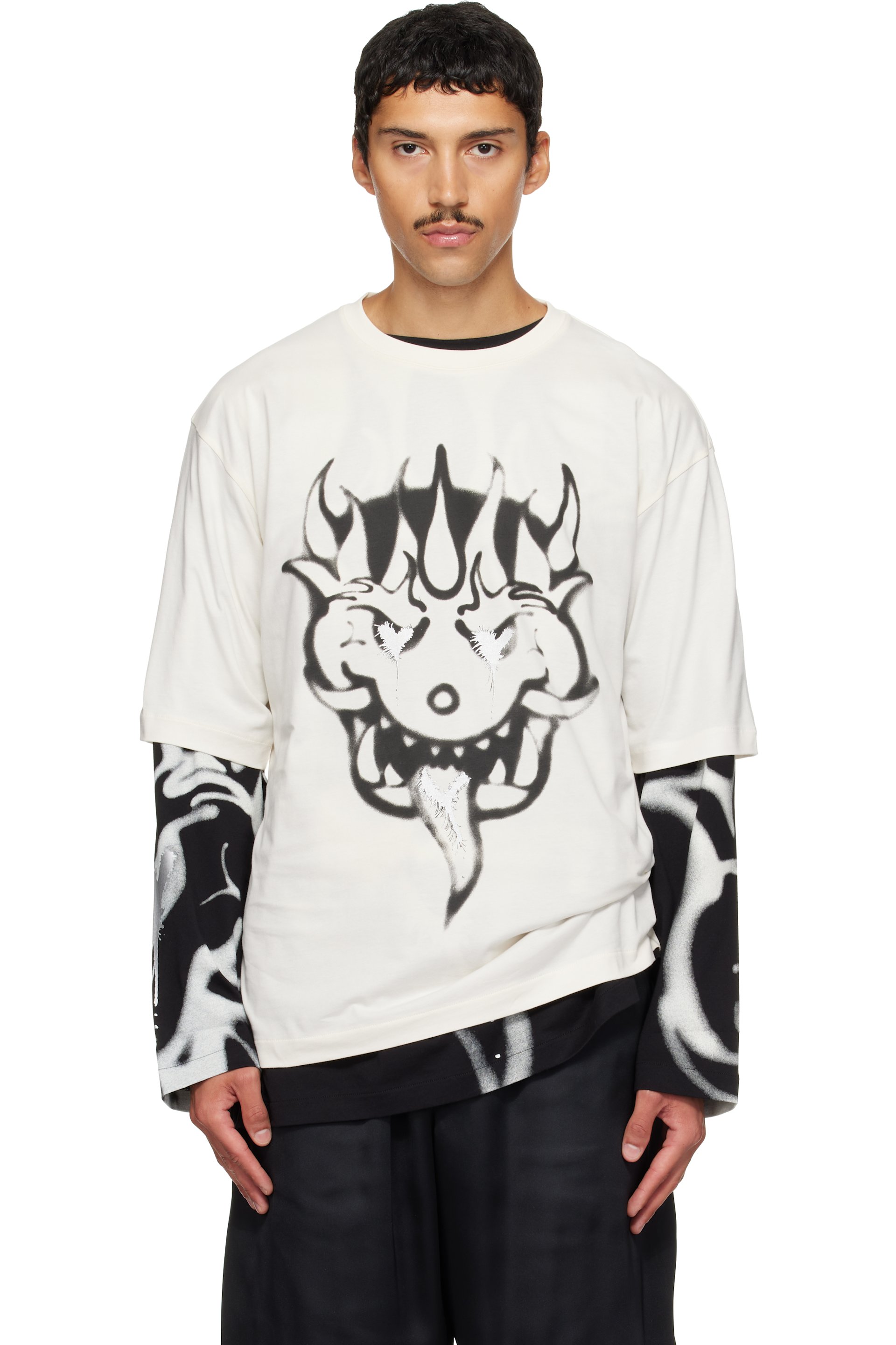 Y-3 - Off-White Chito Edition Graphic Short Sleeve T-shirt