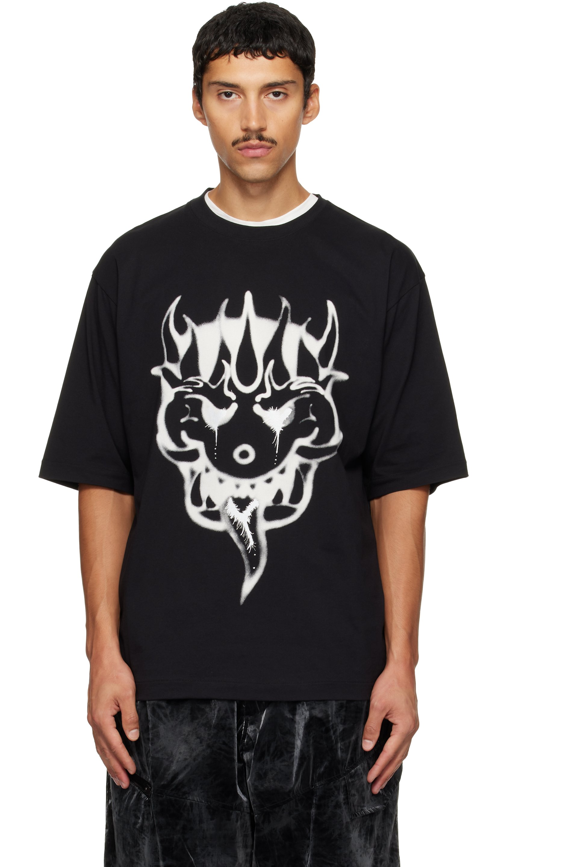 Y-3 - Black Chito Edition Graphic Short Sleeve T-shirt