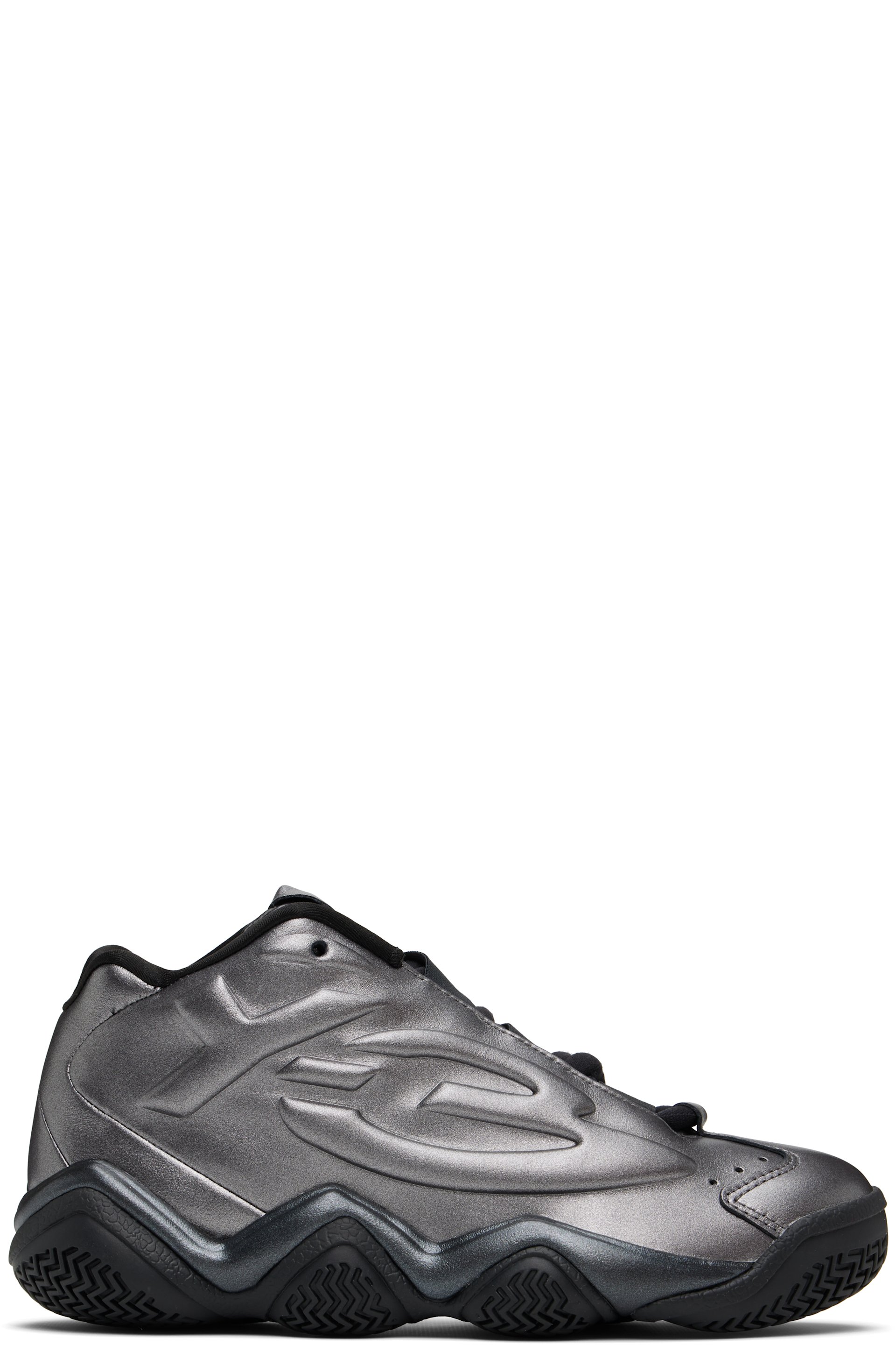 Y-3 - Silver Megaball Sneakers