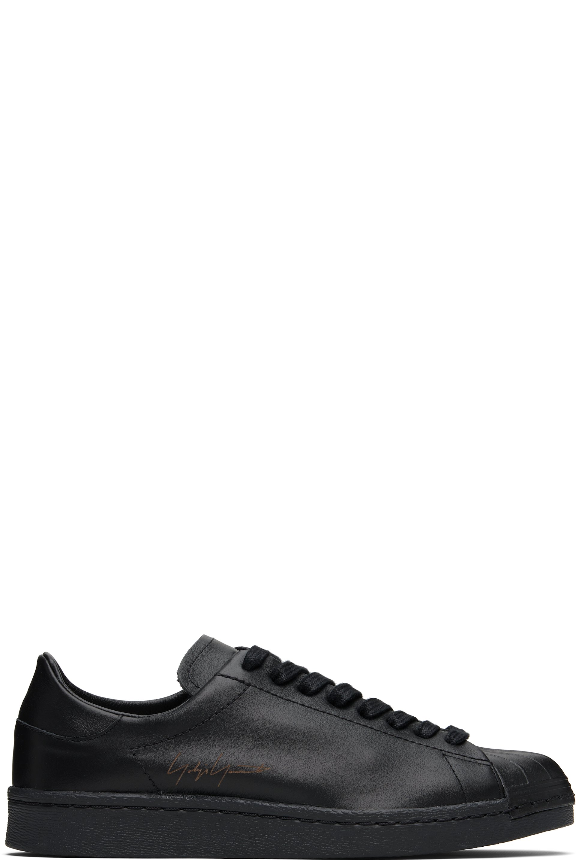 Y-3 - Black Superstar Sneakers