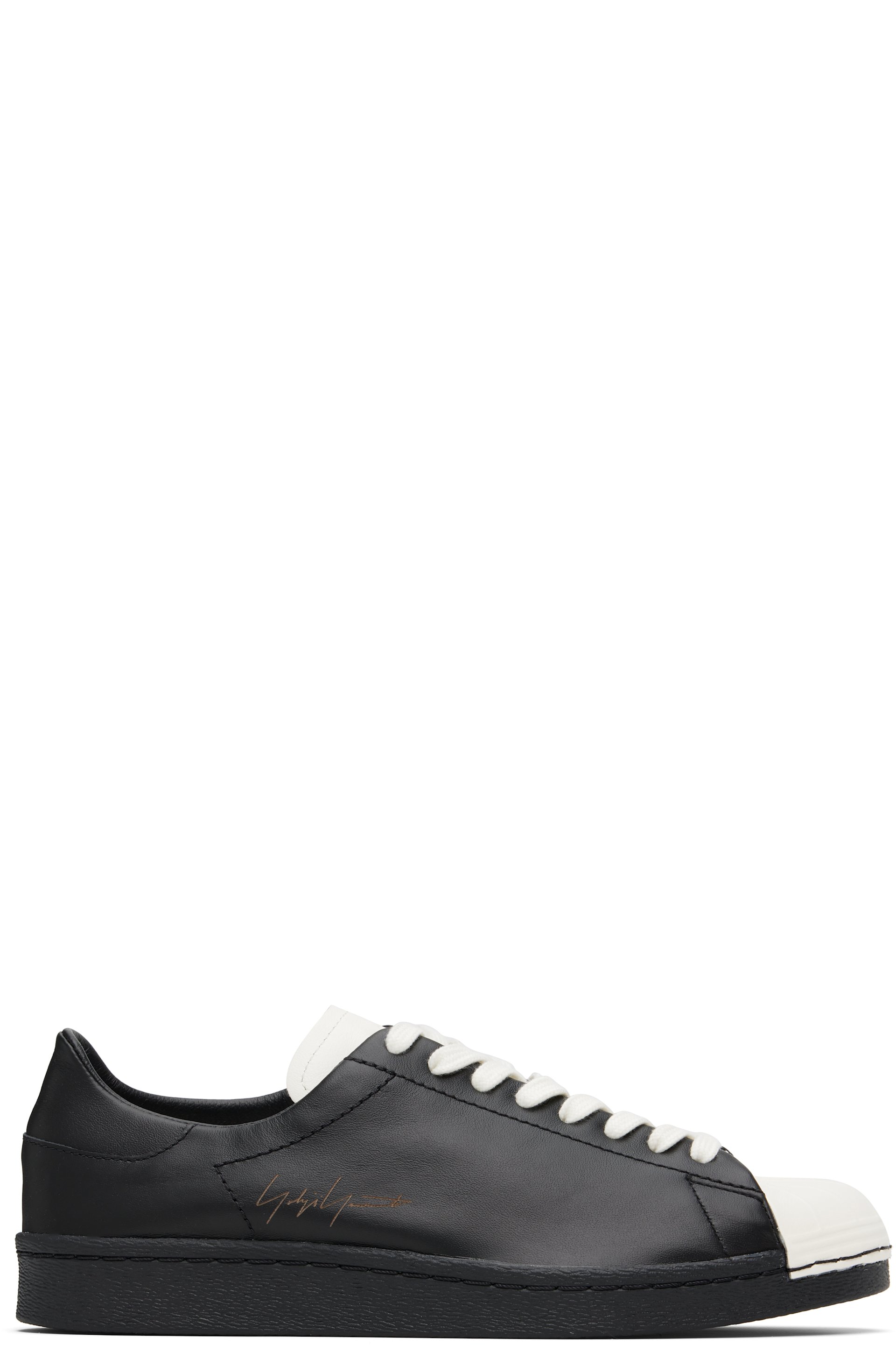 Y-3 - Black Superstar Sneakers