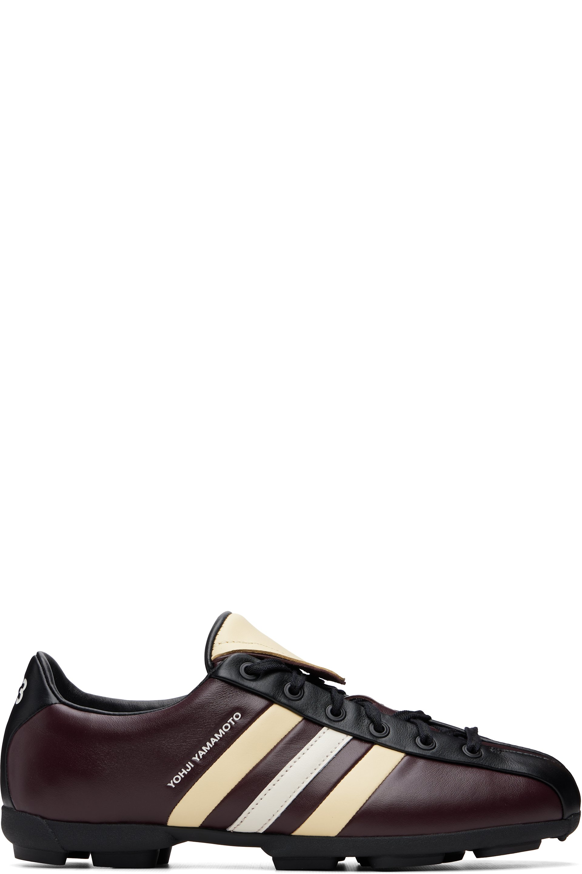 Y-3 - Burgundy Field Sneakers