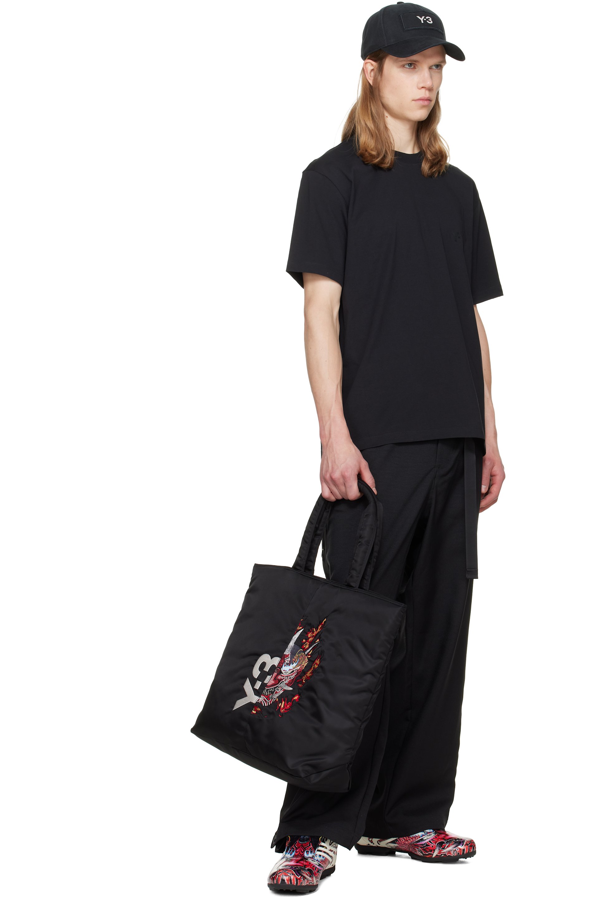 Y-3 - Off-White & Red F50 Tunit Sneakers