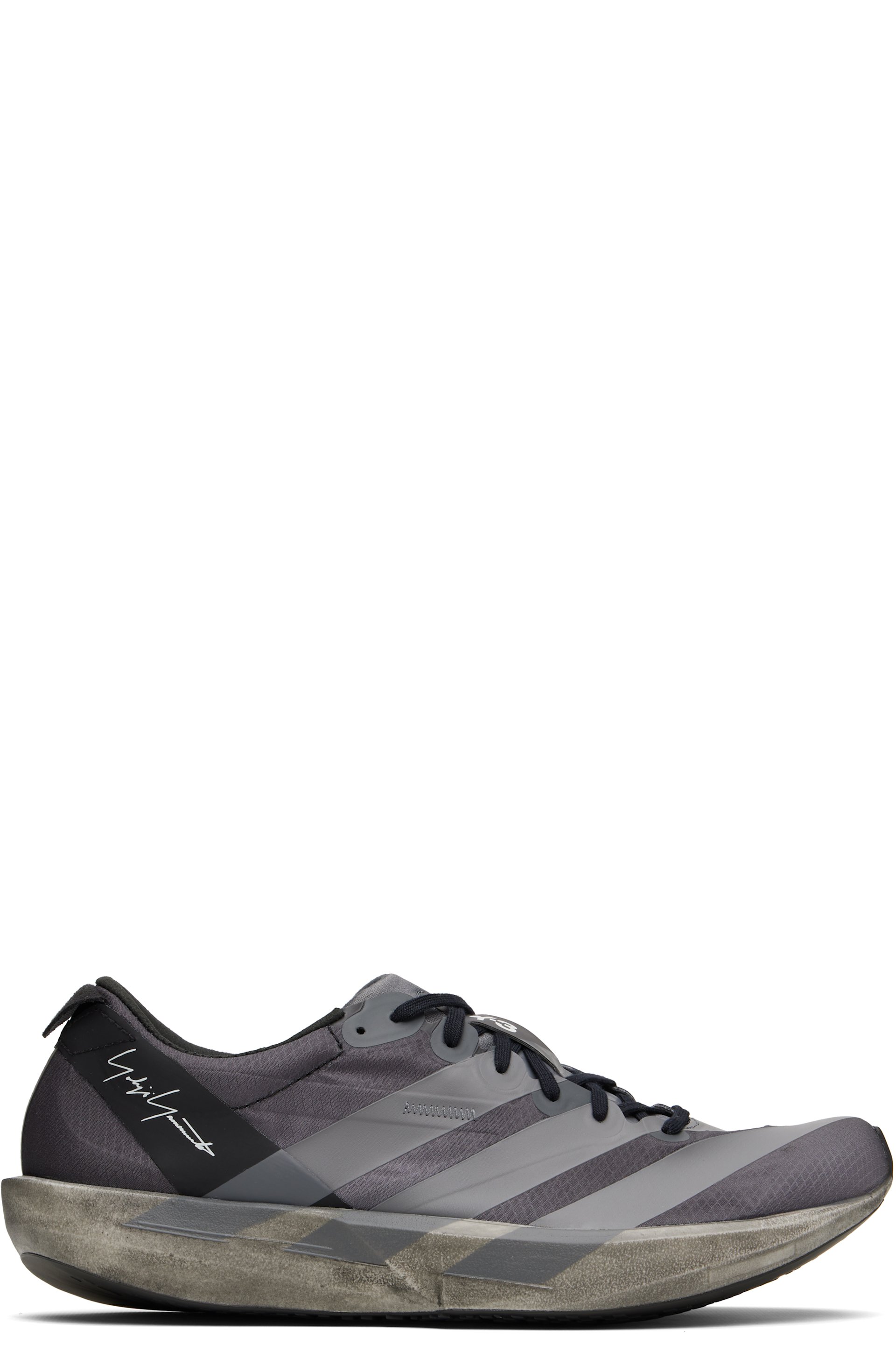 Y-3 - Gray Adios 9 Sneakers