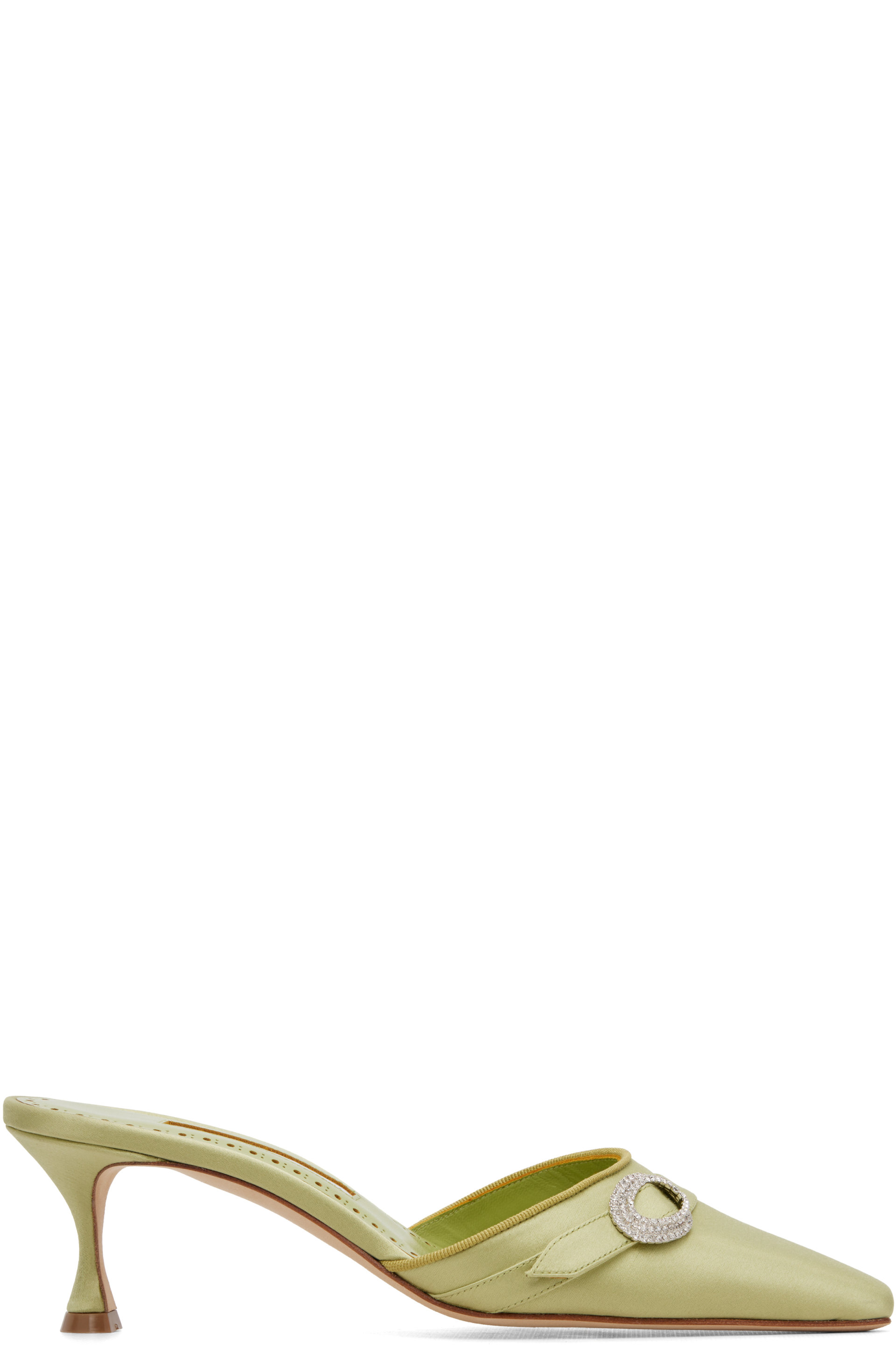 Manolo Blahnik - Green Zutonmu Heels