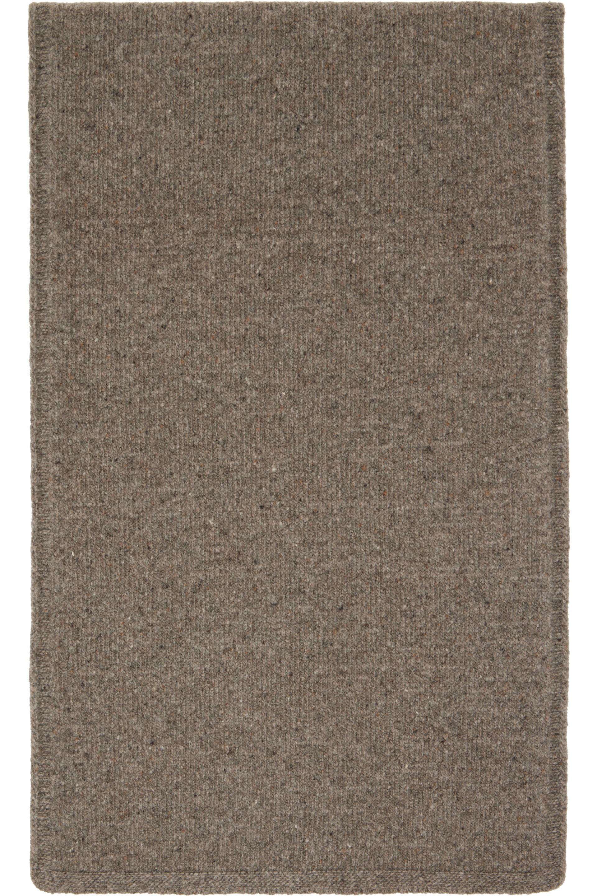 Róhe - Beige Knitted Mouliné Scarf