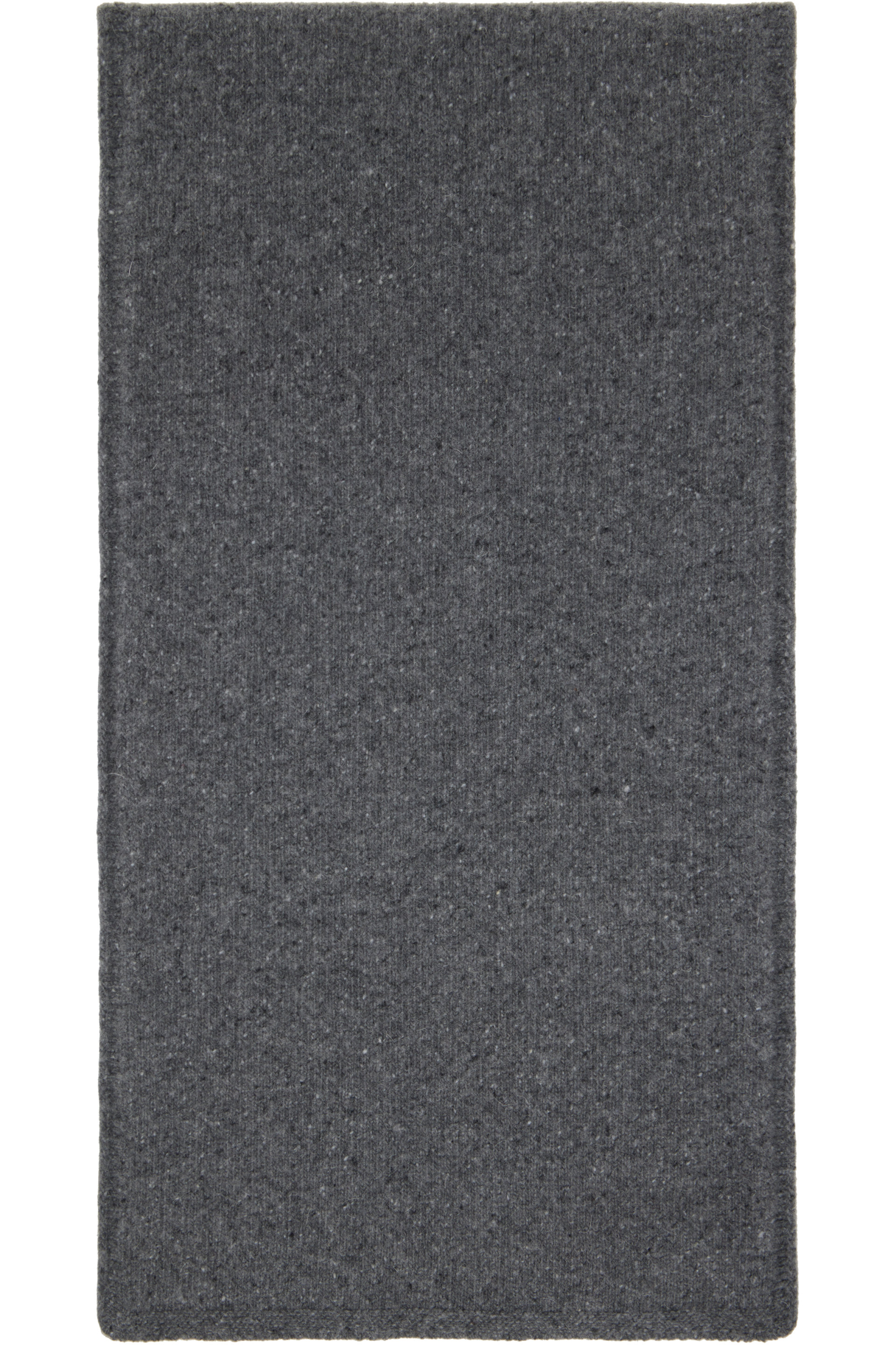 Róhe - Gray Knitted Mouliné Scarf