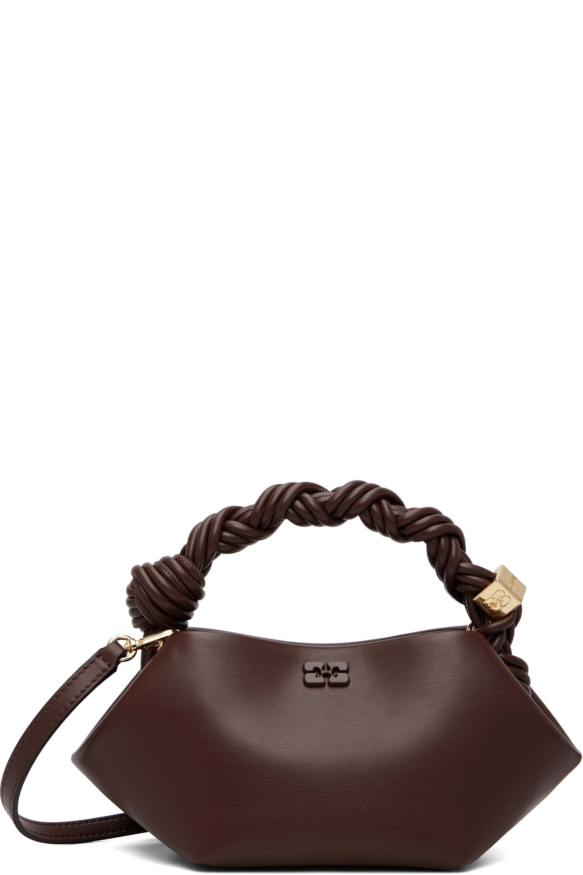 GANNI - Brown Mini Bou Bag