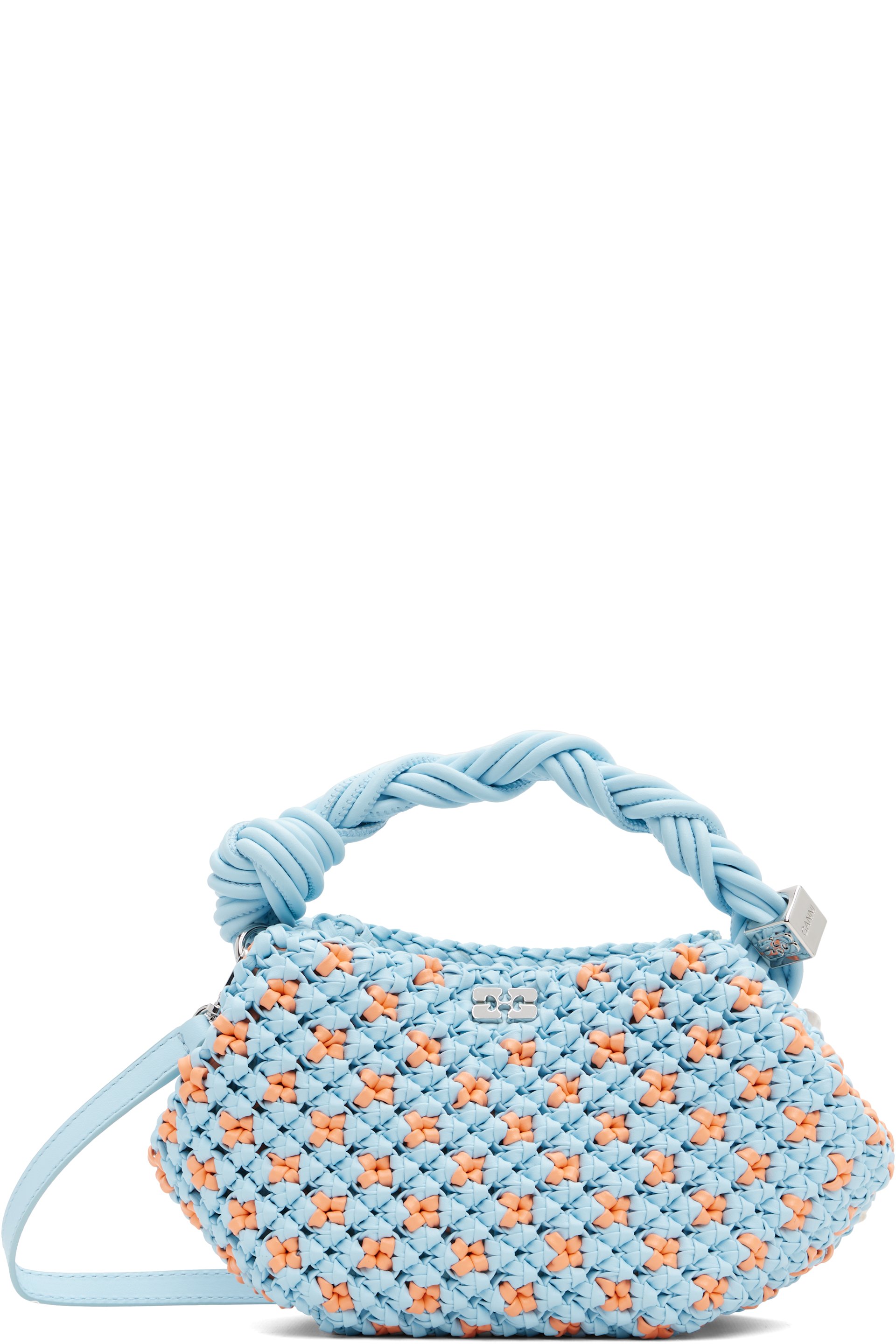 GANNI - Blue Mini Bou Bag