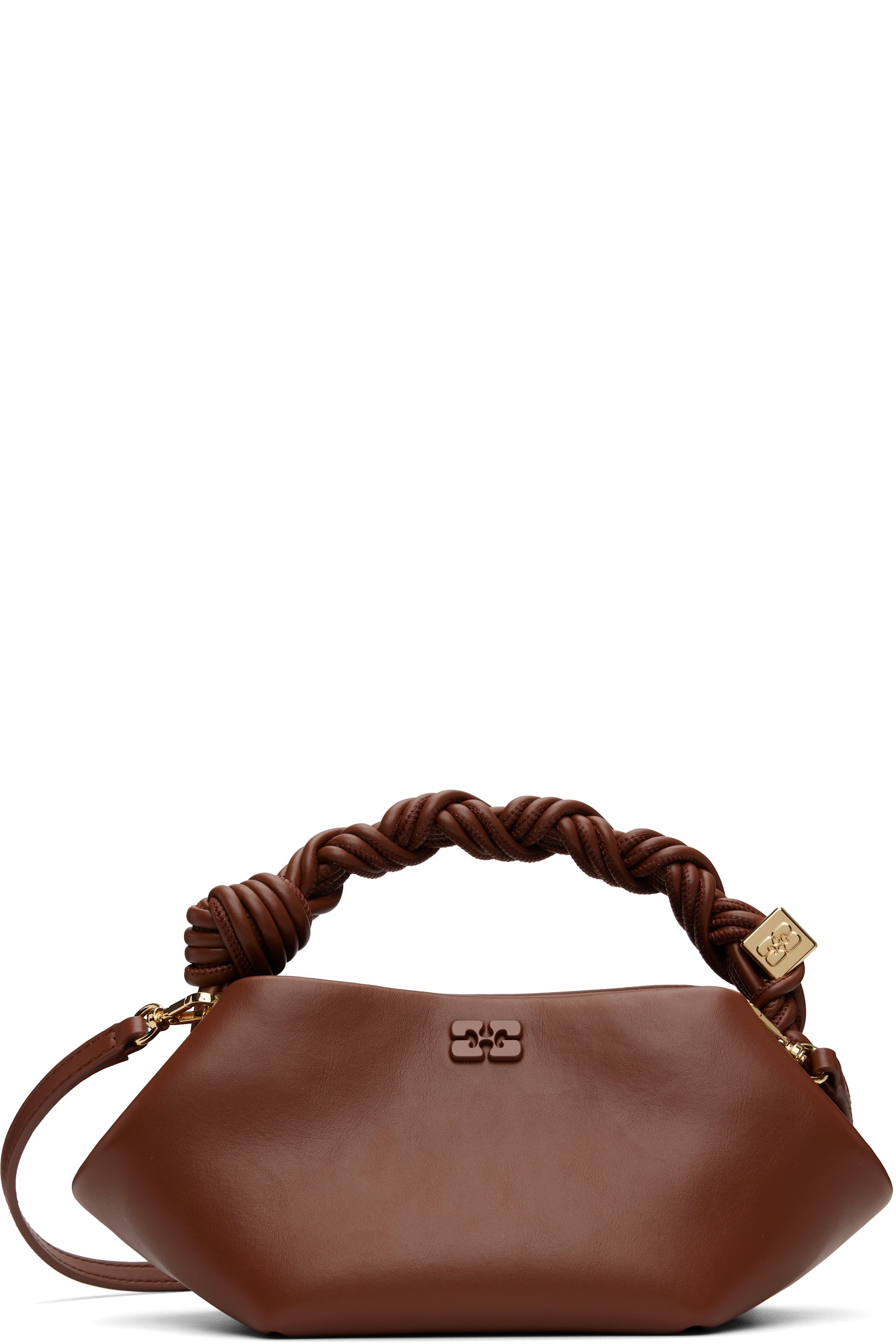 GANNI - Brown Mini Bou Bag