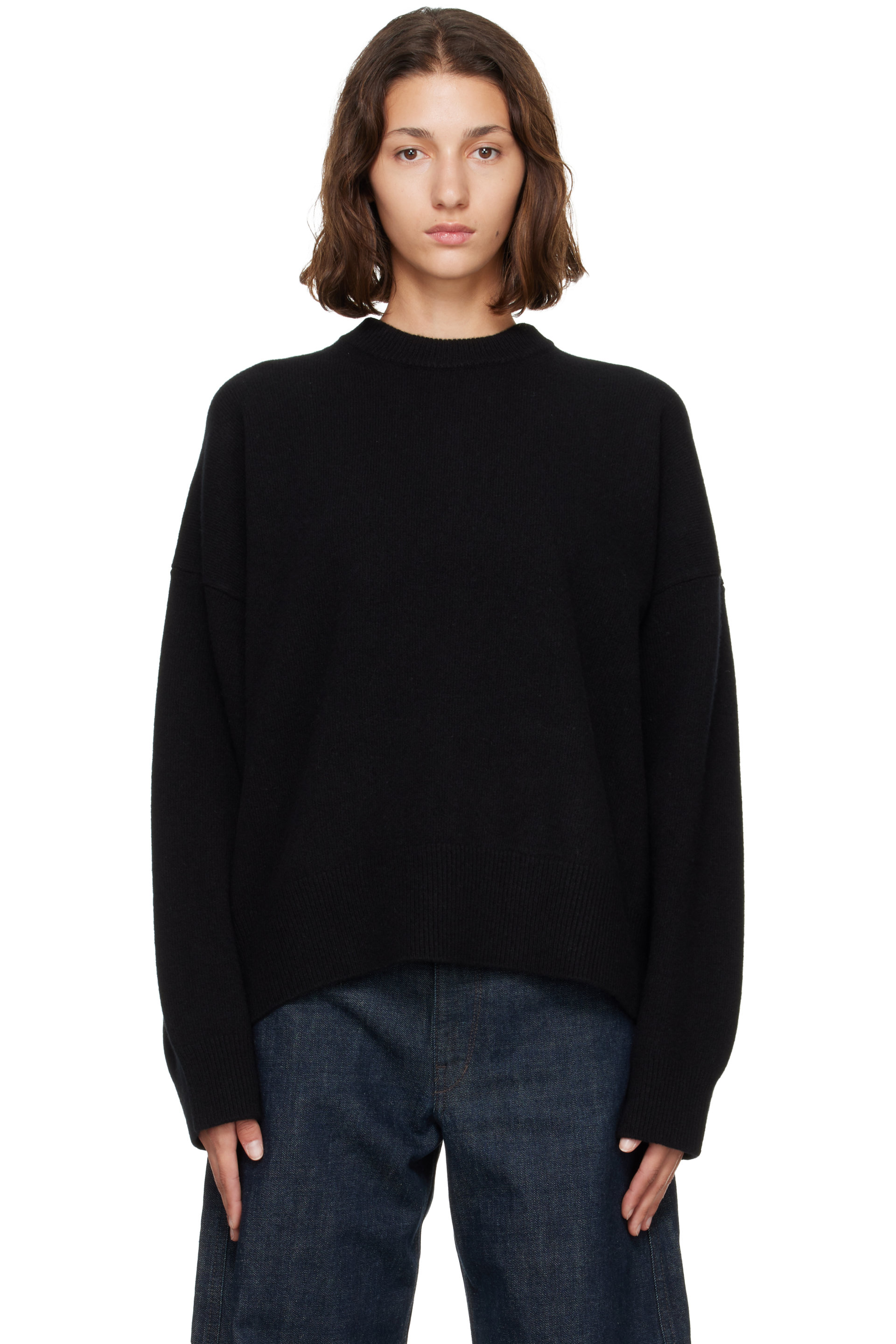Róhe - Gray Classic Crewneck Sweater