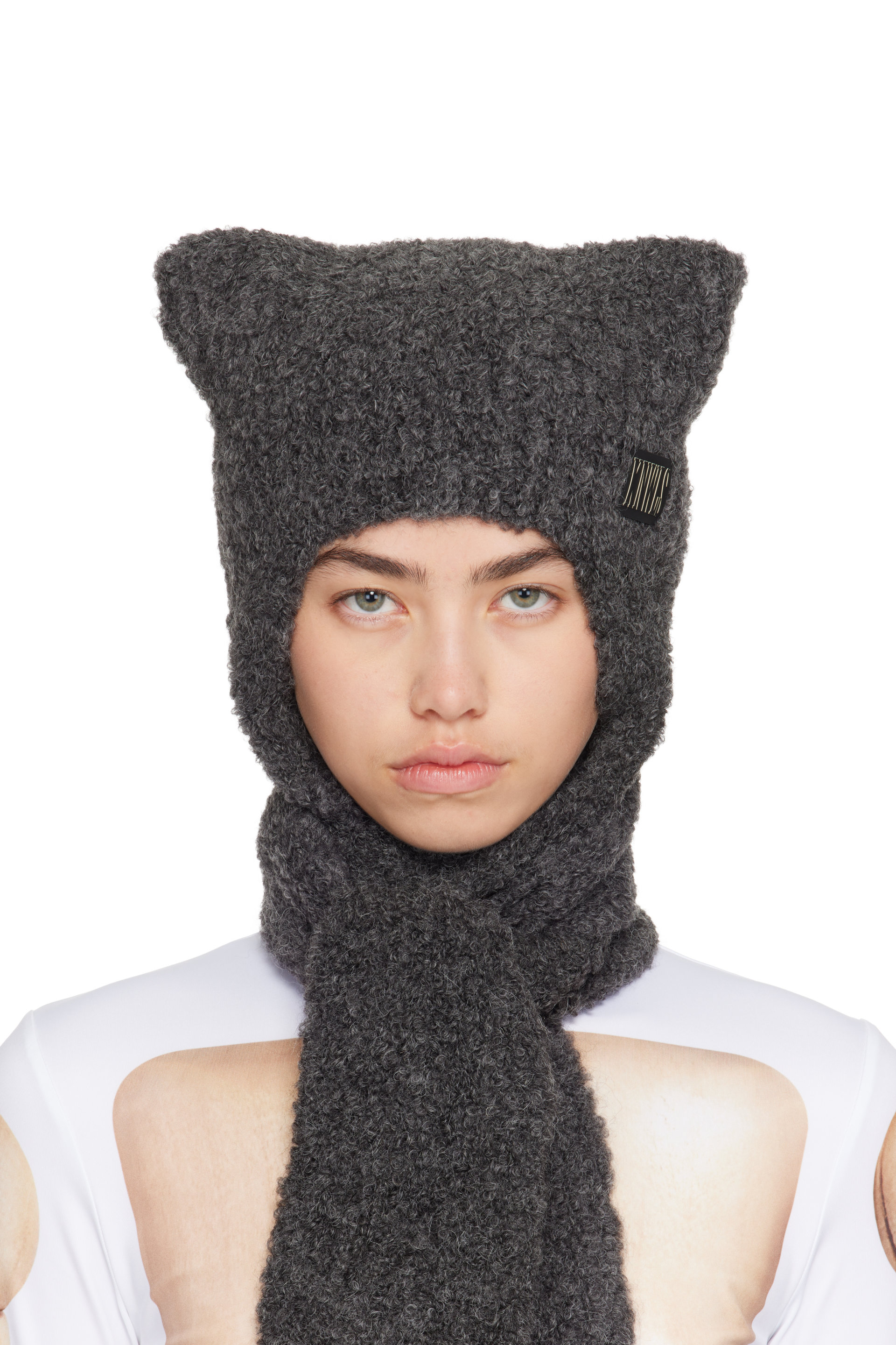 KNWLS - Gray Precious Bonnet Beanie