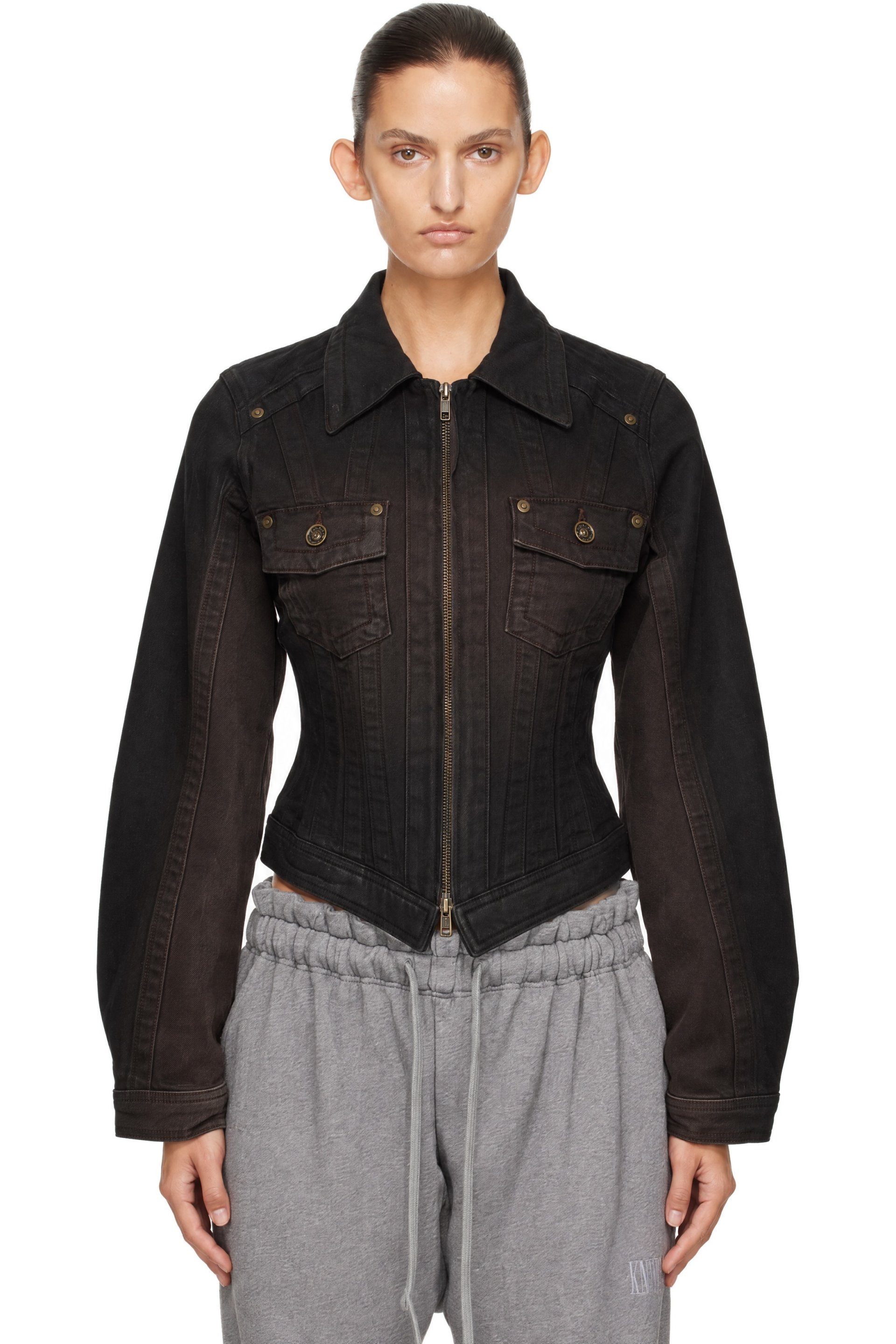 KNWLS - Brown Alice Denim Jacket