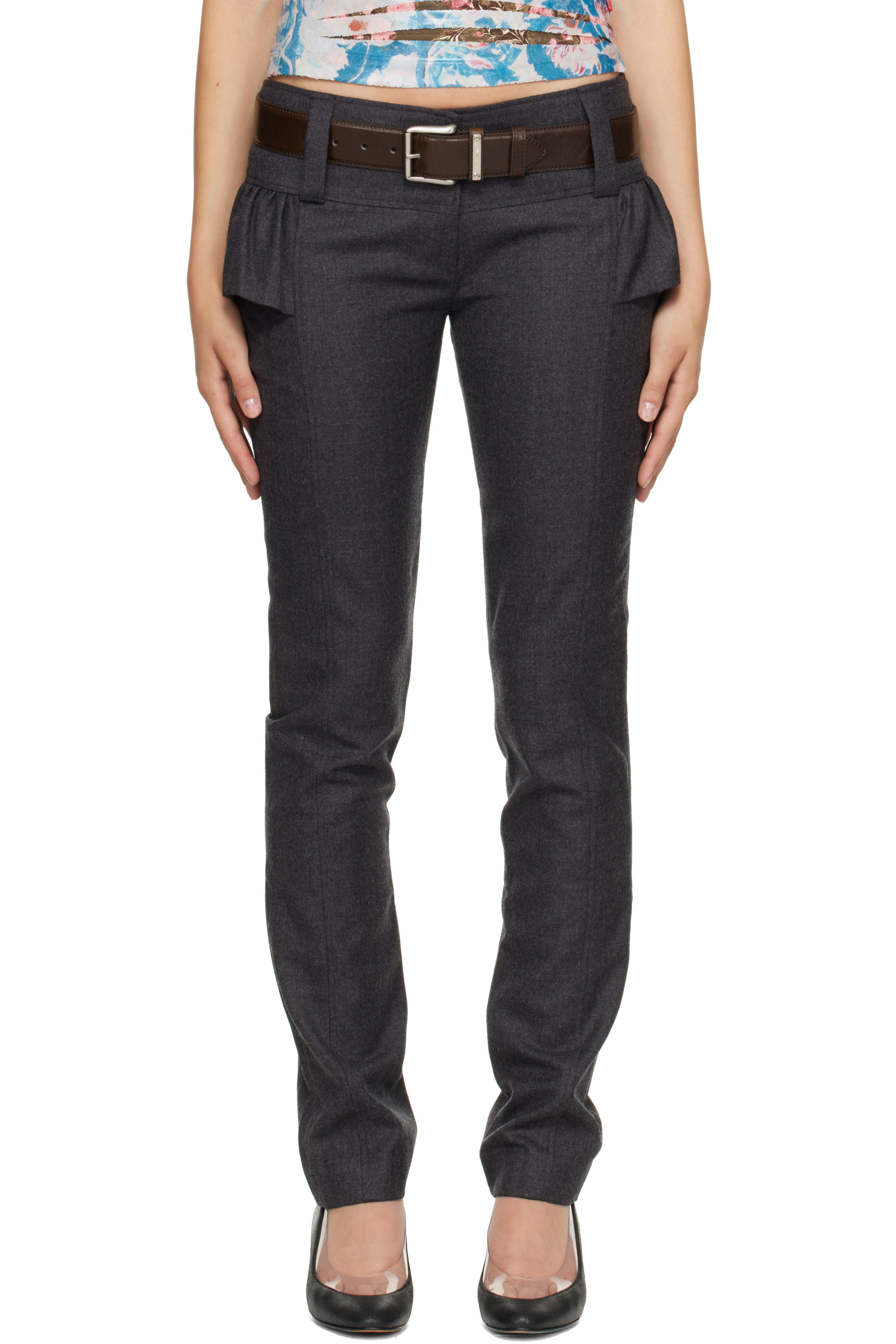 KNWLS - Gray Victoria Trousers