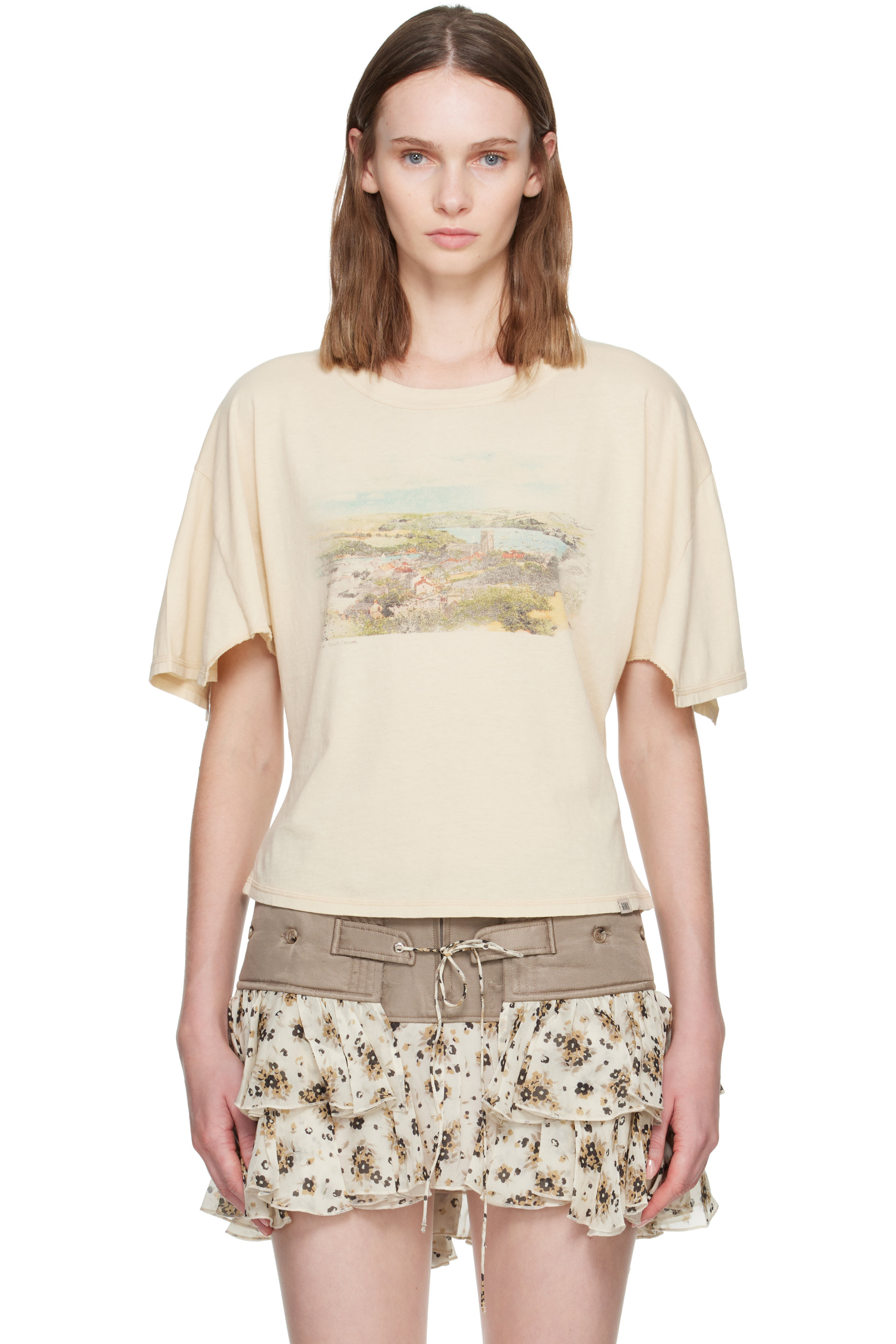 KNWLS - Beige Storm T-shirt