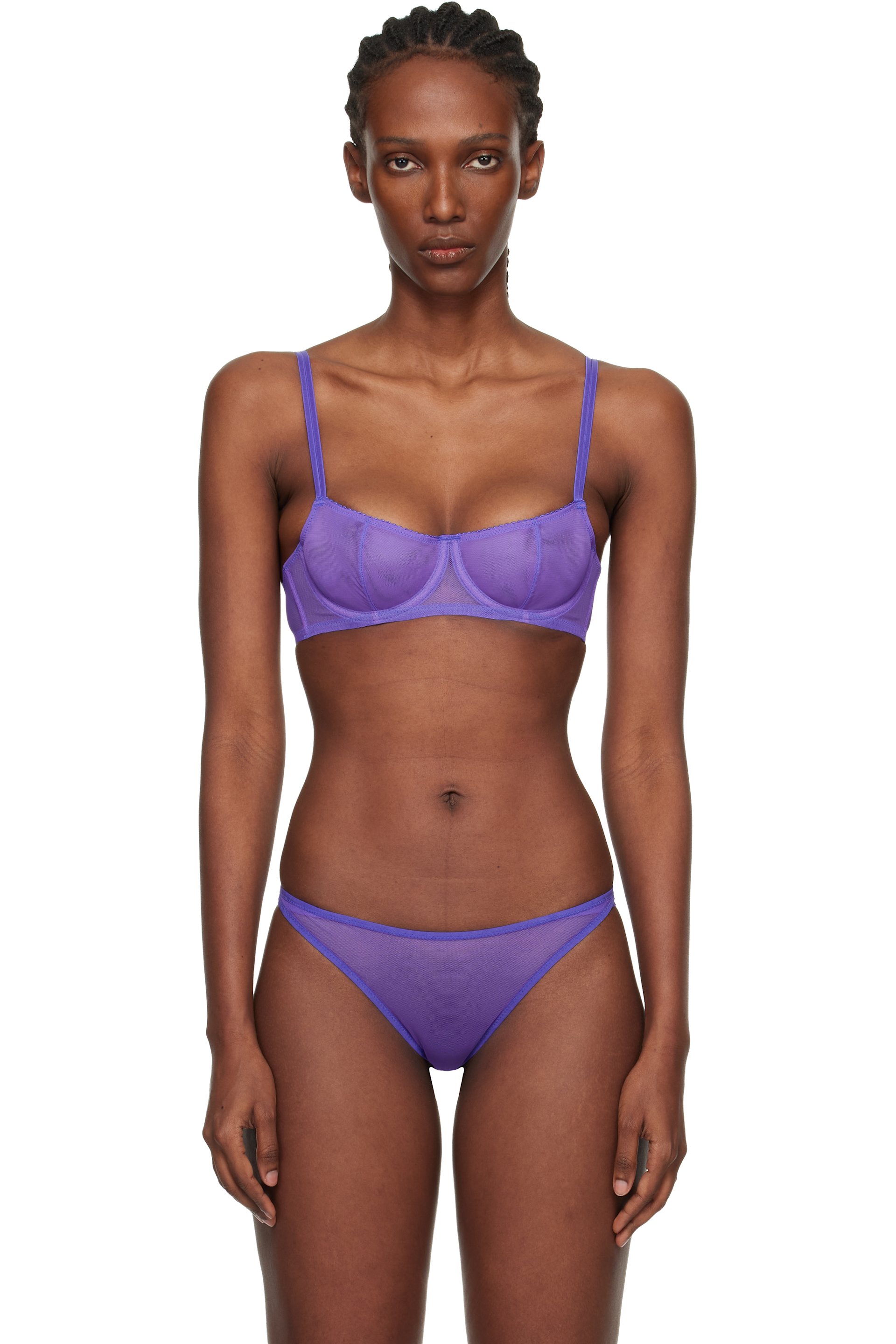 Fruity Booty - Soutien-gorge mauve-indigo
