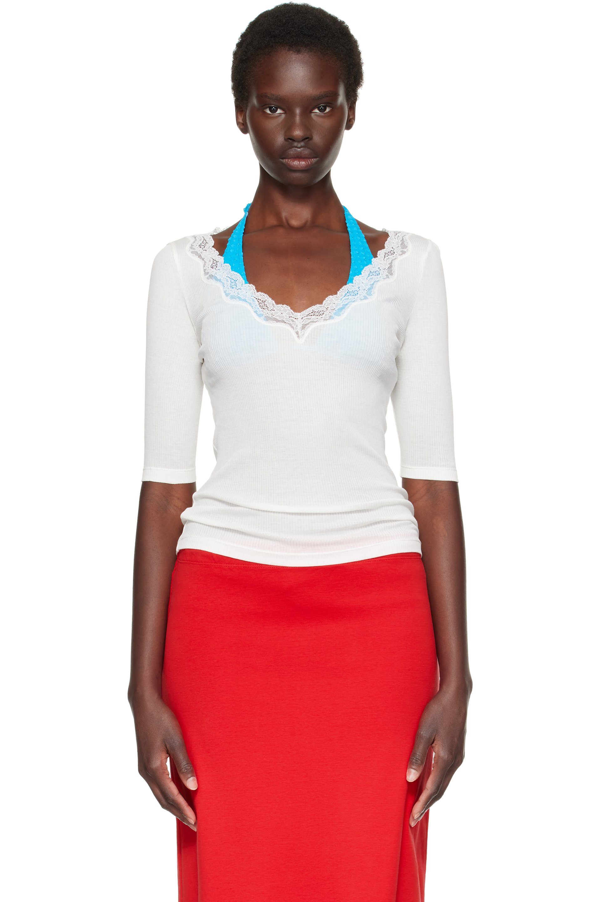 Fruity Booty - Off-White Intimo 3/4 Sleeve T-shirt