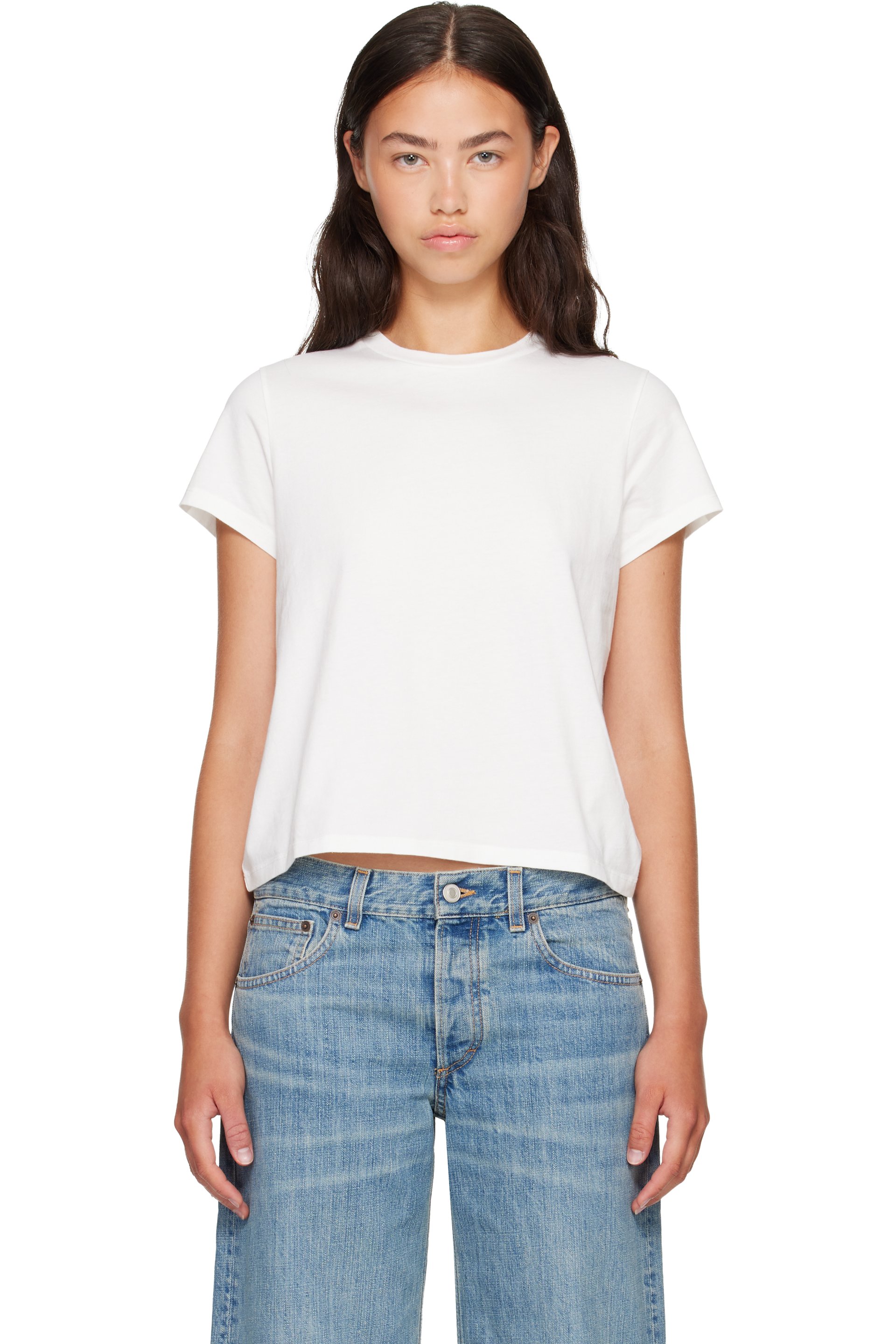 JEANERICA - White Ines T-shirt